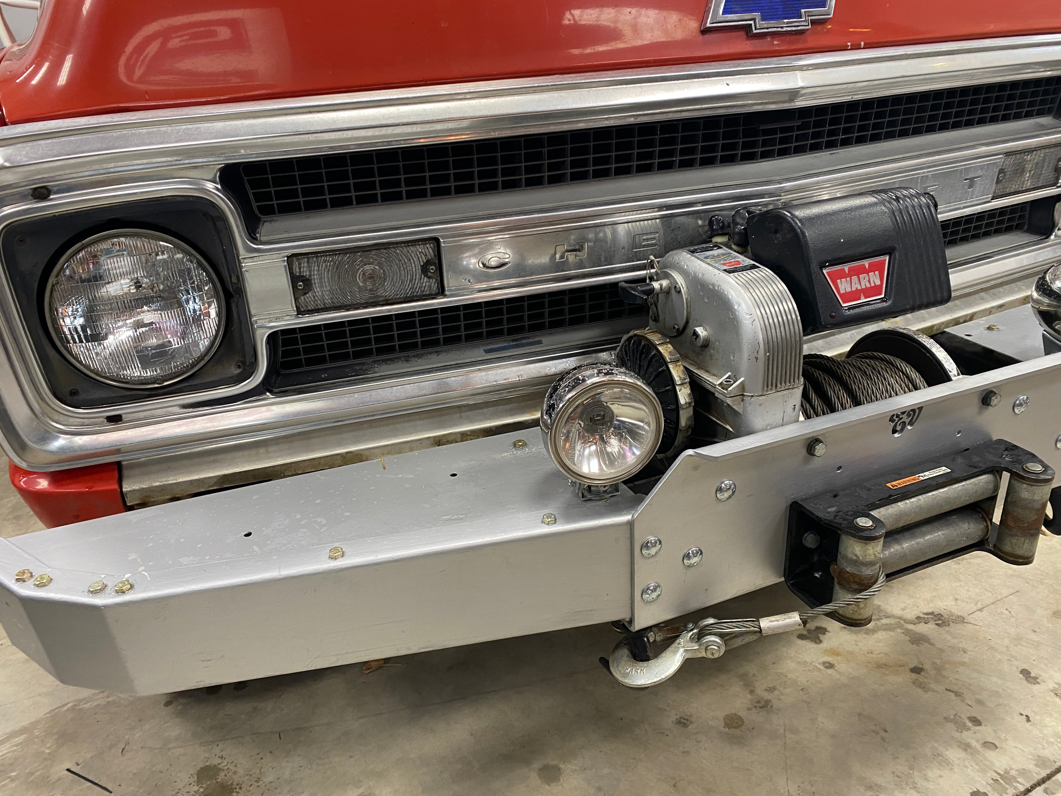The 'GOAT' winch bumper | Engineered Vintage | Custom Winch Mounts & Recovery For Classic Trucks