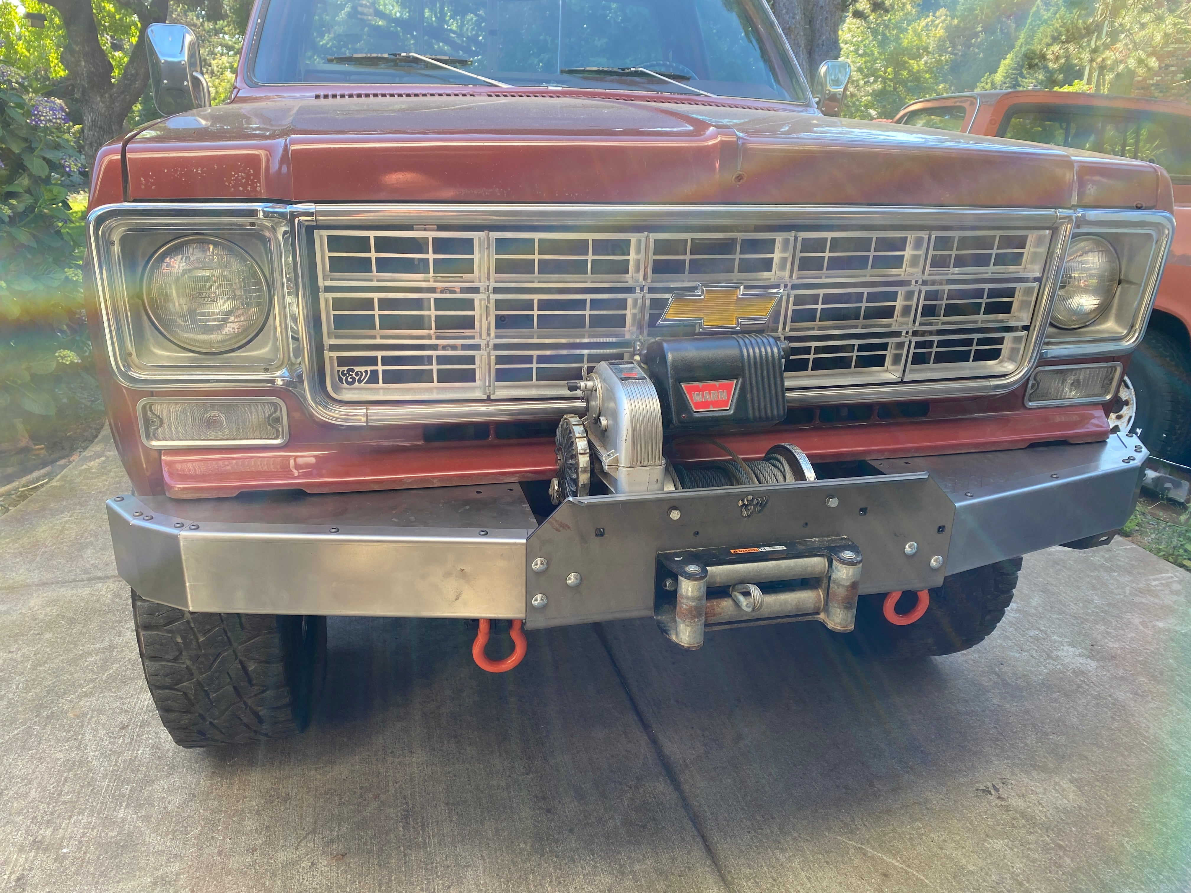 The 'GOAT' winch bumper | Engineered Vintage | Custom Winch Mounts & Recovery For Classic Trucks