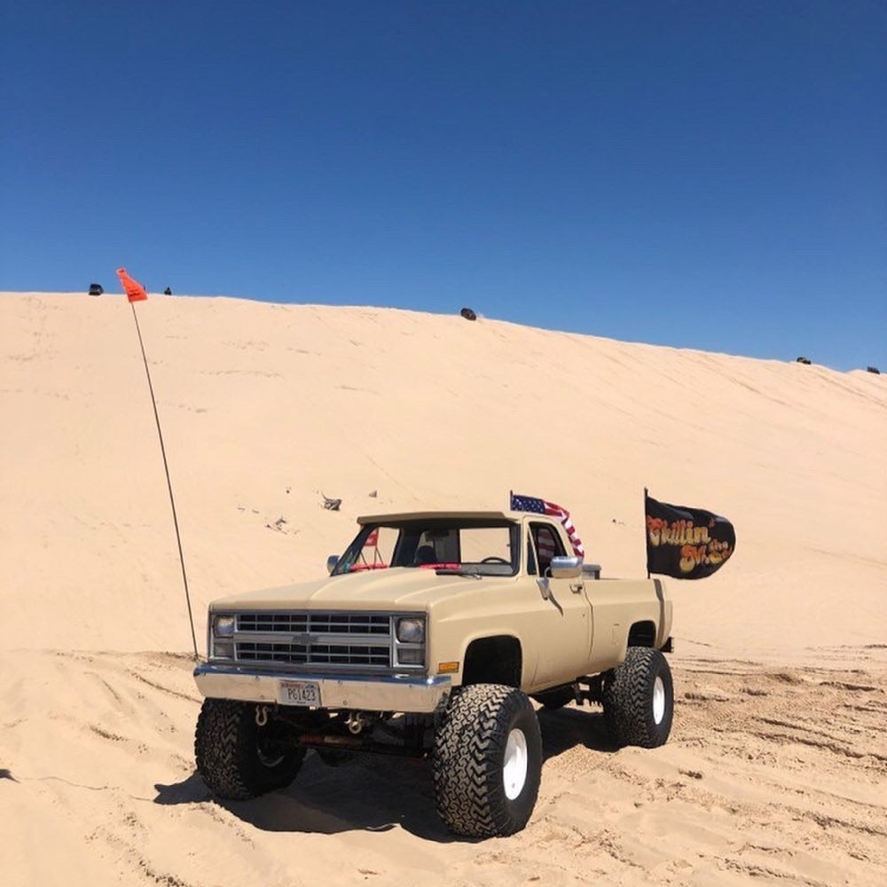 1981-1987 (-'91 K5/Sub/Crew) GM truck Shackle Bracket tow hooks | Engineered Vintage | Custom Winch Mounts & Recovery For Classic Trucks