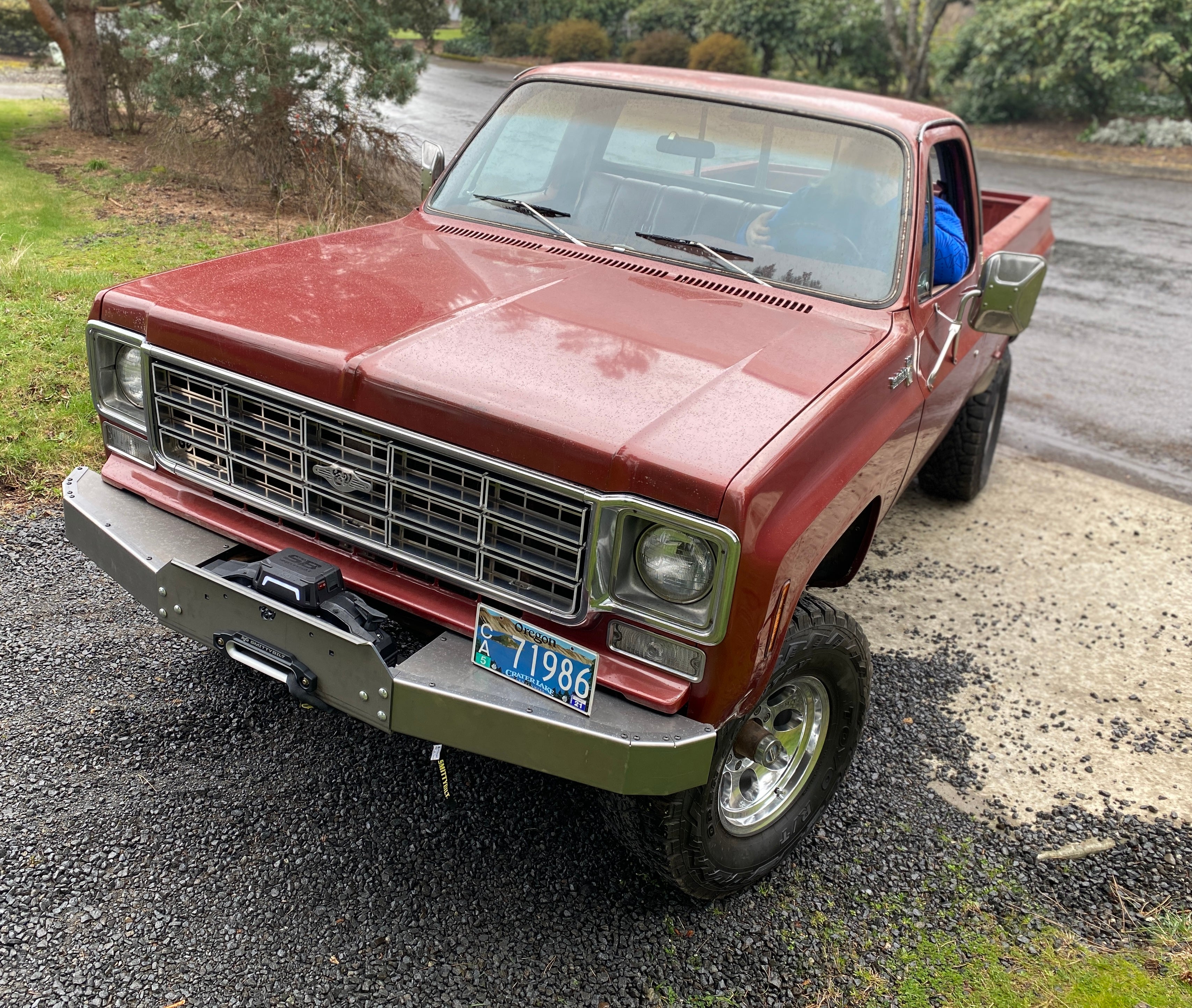 The 'GOAT' winch bumper | Engineered Vintage | Custom Winch Mounts & Recovery For Classic Trucks