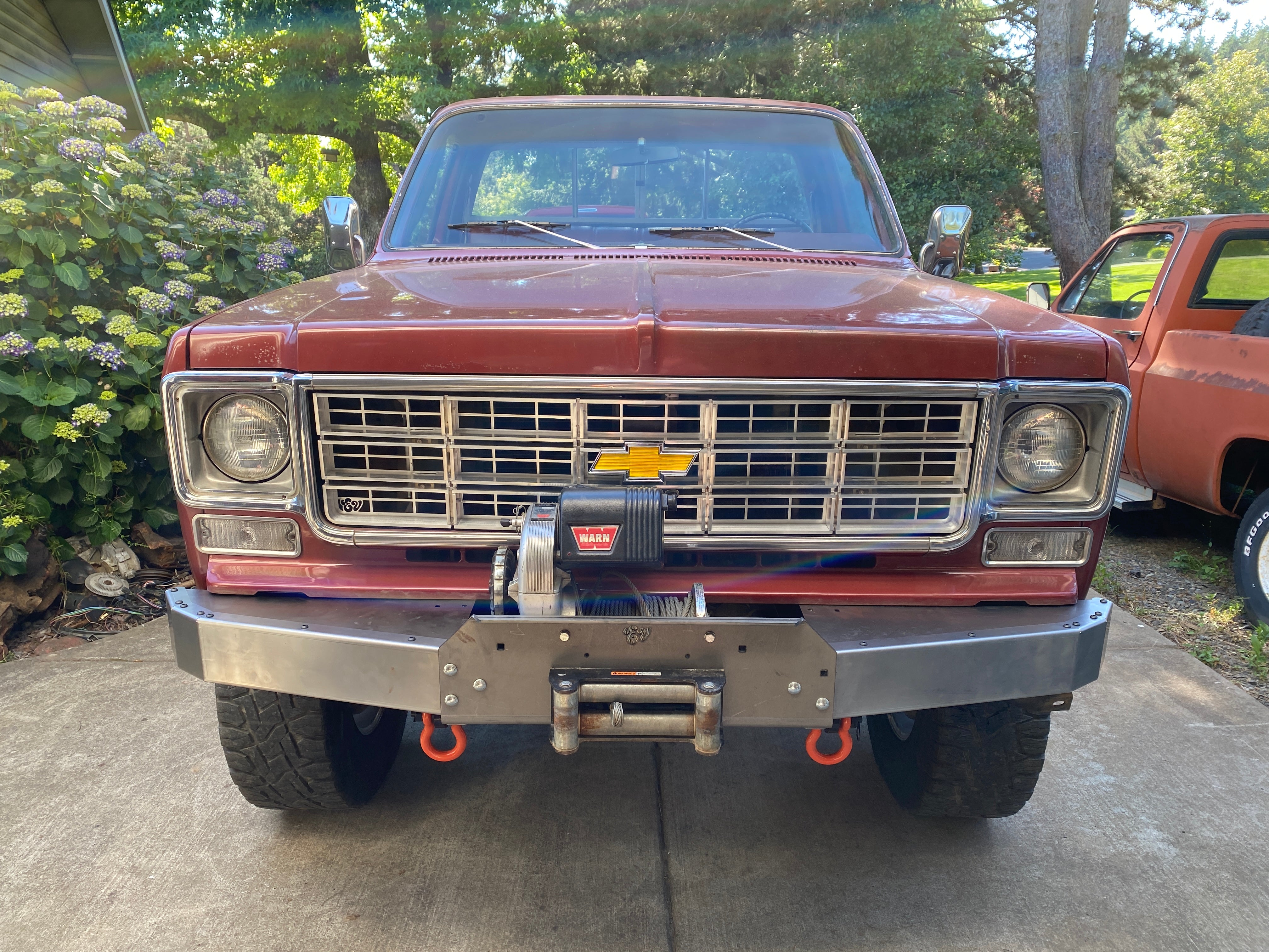The 'GOAT' winch bumper | Engineered Vintage | Custom Winch Mounts & Recovery For Classic Trucks