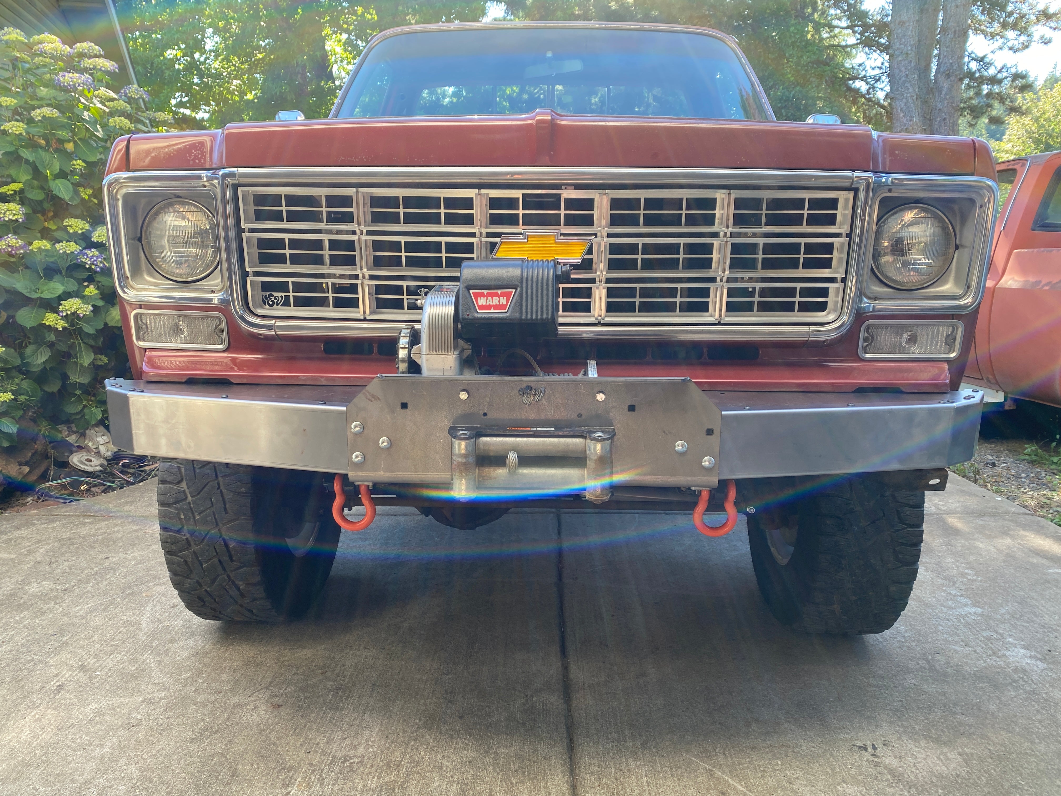 The 'GOAT' winch bumper | Engineered Vintage | Custom Winch Mounts & Recovery For Classic Trucks