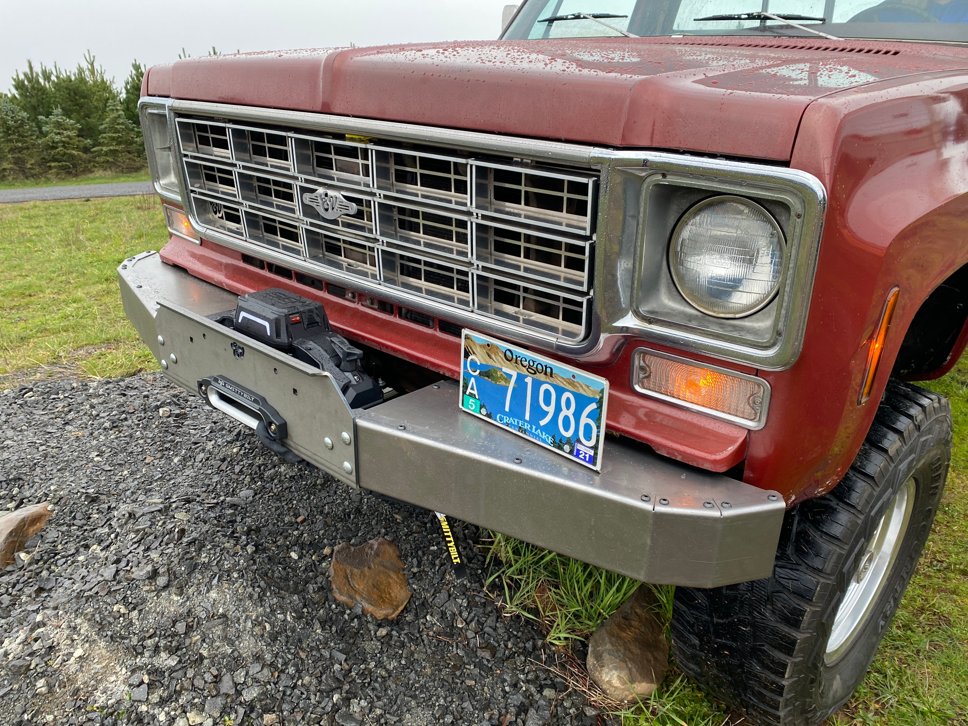 The 'GOAT' winch bumper | Engineered Vintage | Custom Winch Mounts & Recovery For Classic Trucks