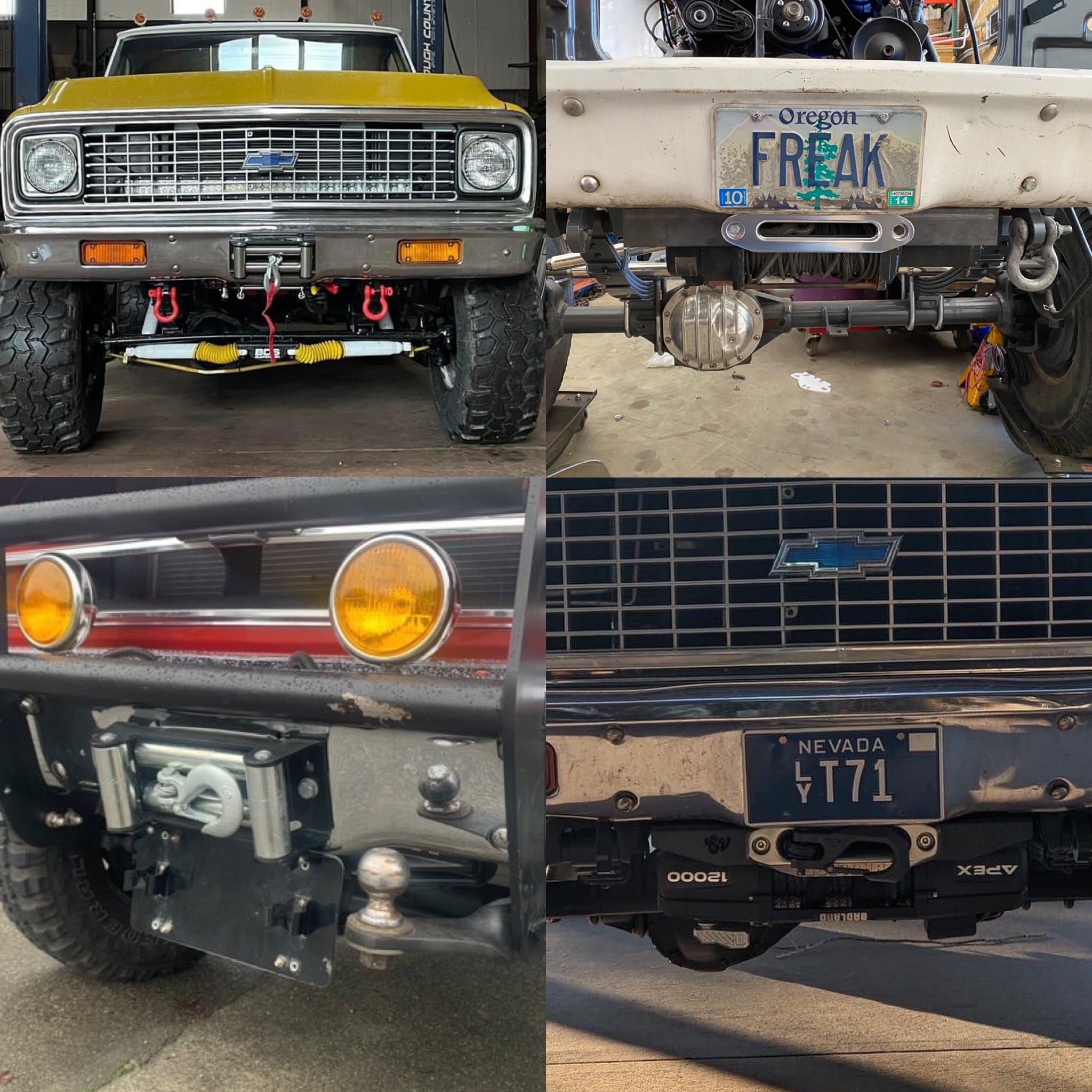 1967-1972 GM truck Behind Bumper Winch Mount (BBWM) | Engineered Vintage | Custom Winch Mounts & Recovery For Classic Trucks