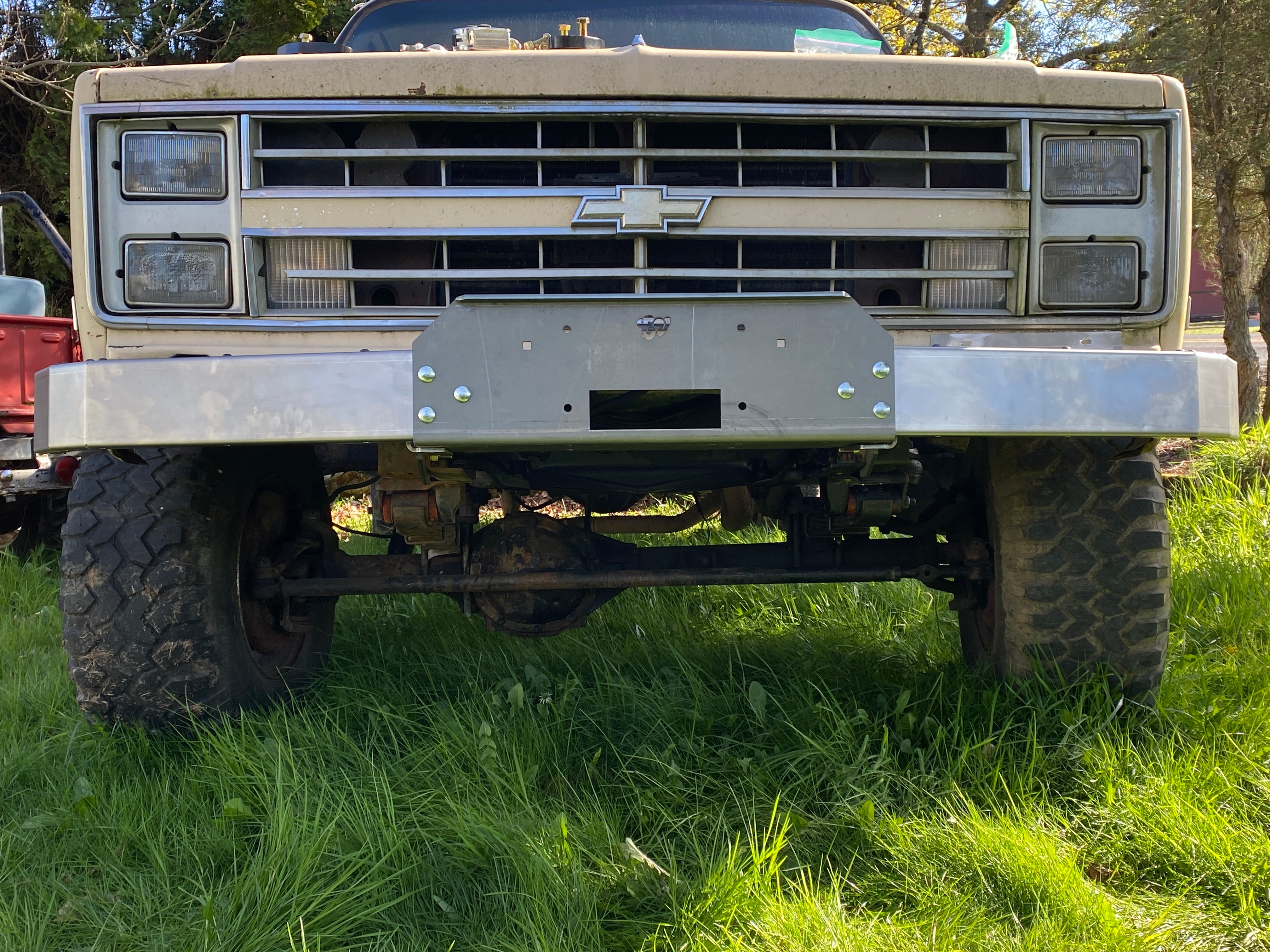The 'GOAT' winch bumper | Engineered Vintage | Custom Winch Mounts & Recovery For Classic Trucks