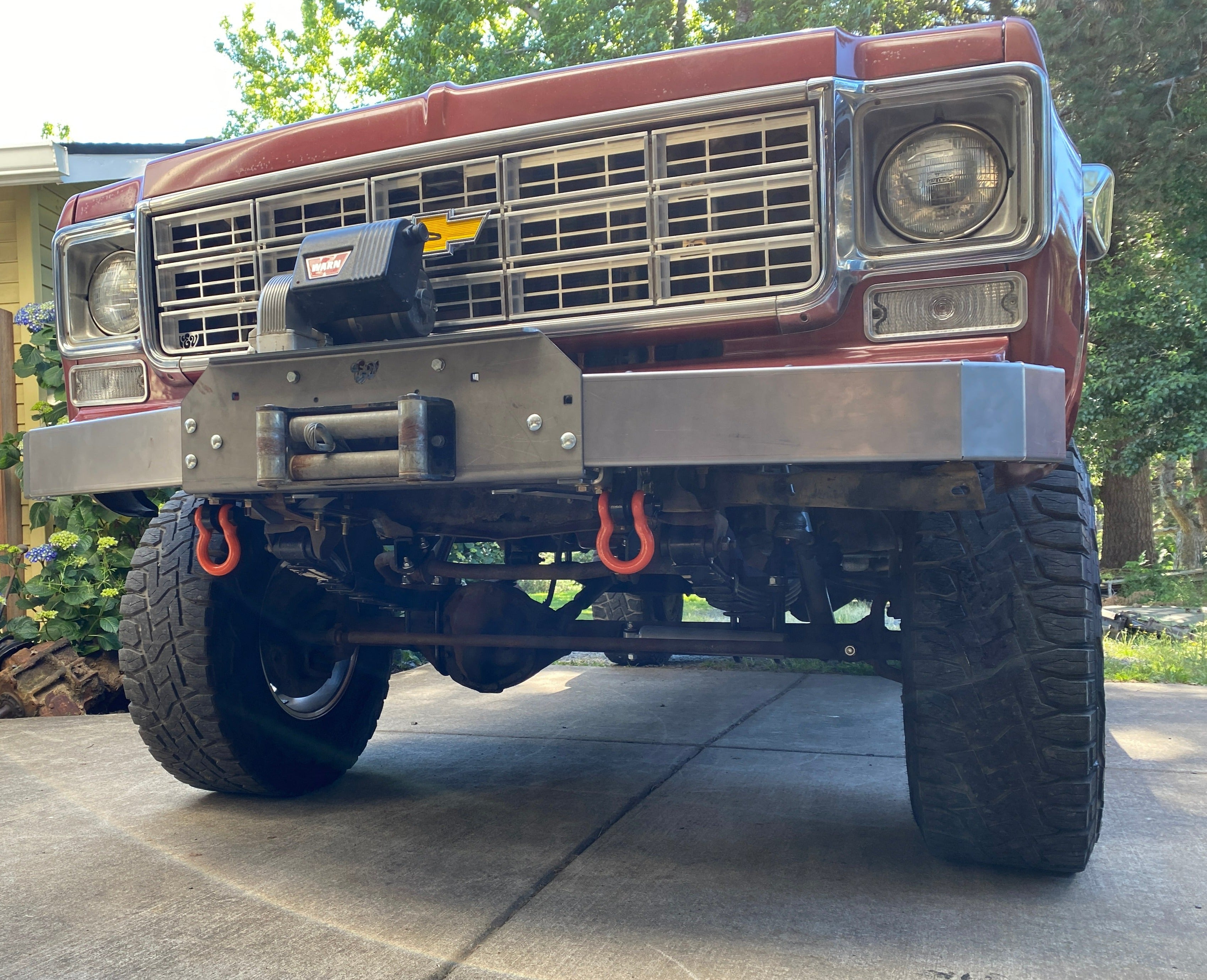 The 'GOAT' winch bumper | Engineered Vintage | Custom Winch Mounts & Recovery For Classic Trucks