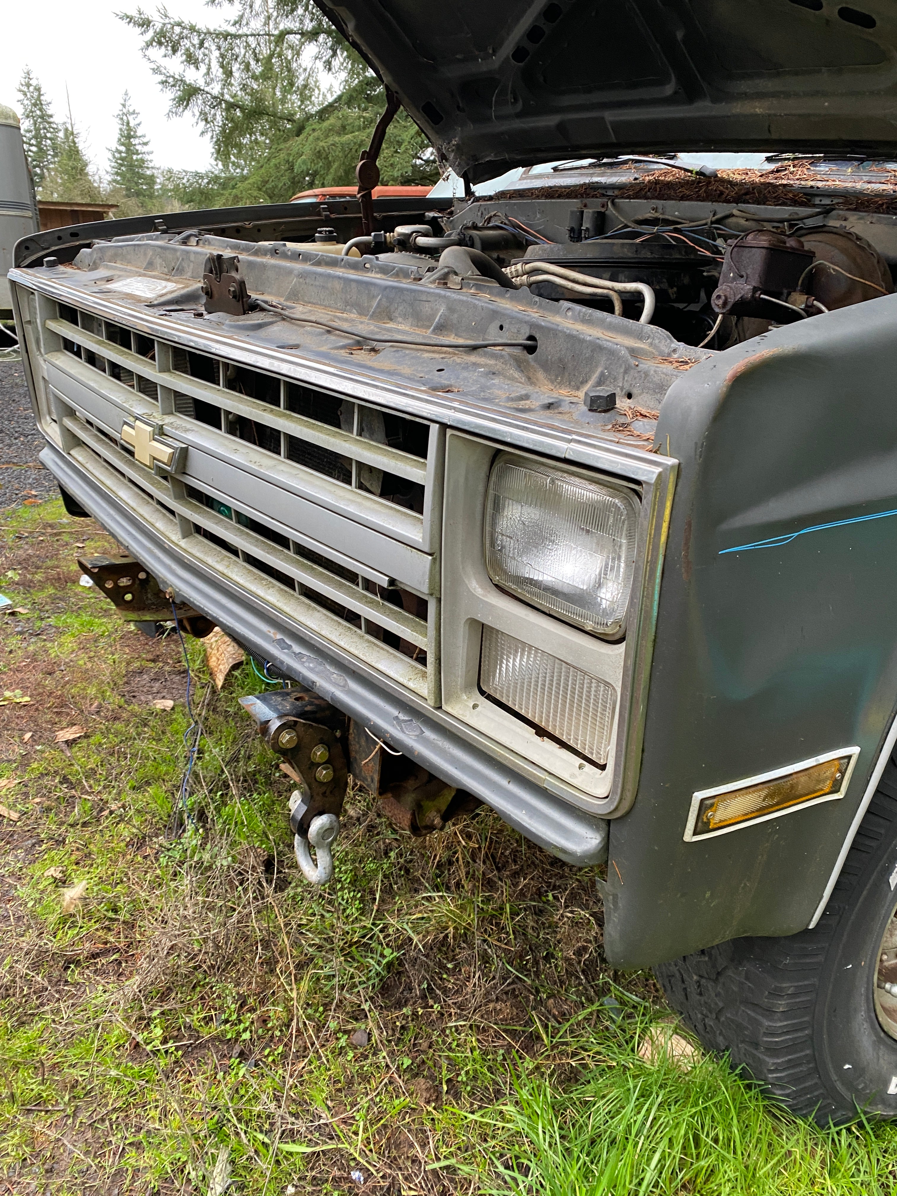 1981-1987 (-'91 K5/Sub/Crew) GM truck Shackle Bracket tow hooks | Engineered Vintage | Custom Winch Mounts & Recovery For Classic Trucks