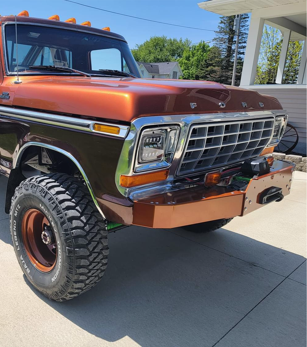 'GOAT' winch bumper - FORD trucks