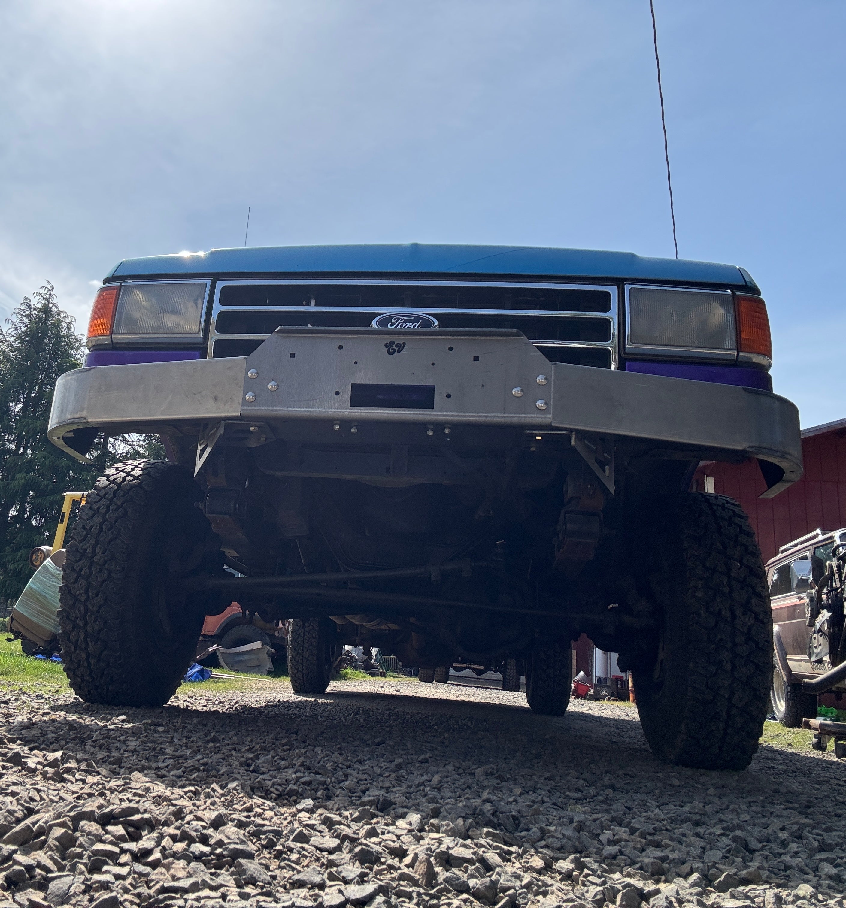 ‘GOAT' winch bumper: 87-96/97 FORD trucks