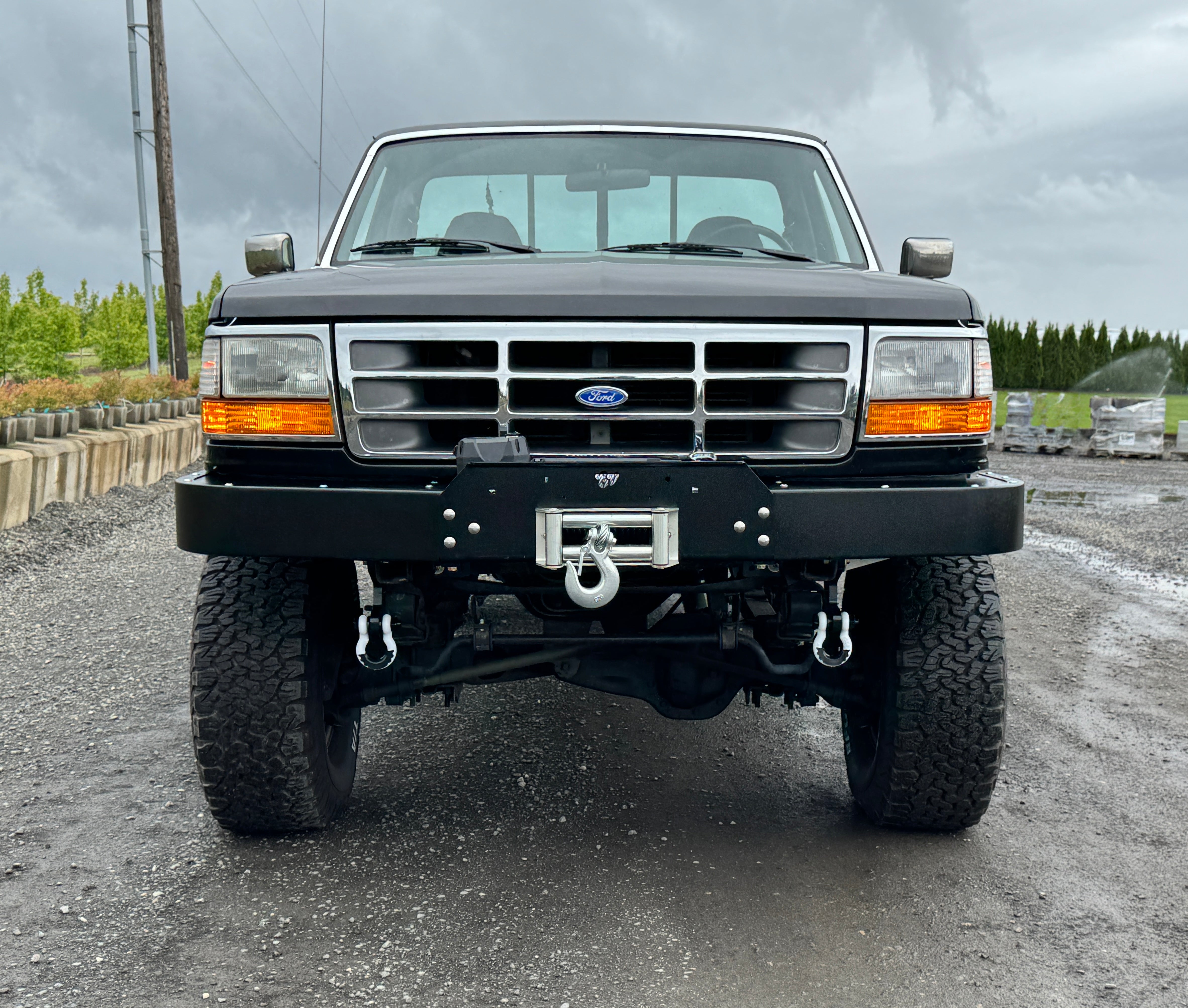 ‘GOAT' winch bumper: 87-96/97 FORD trucks