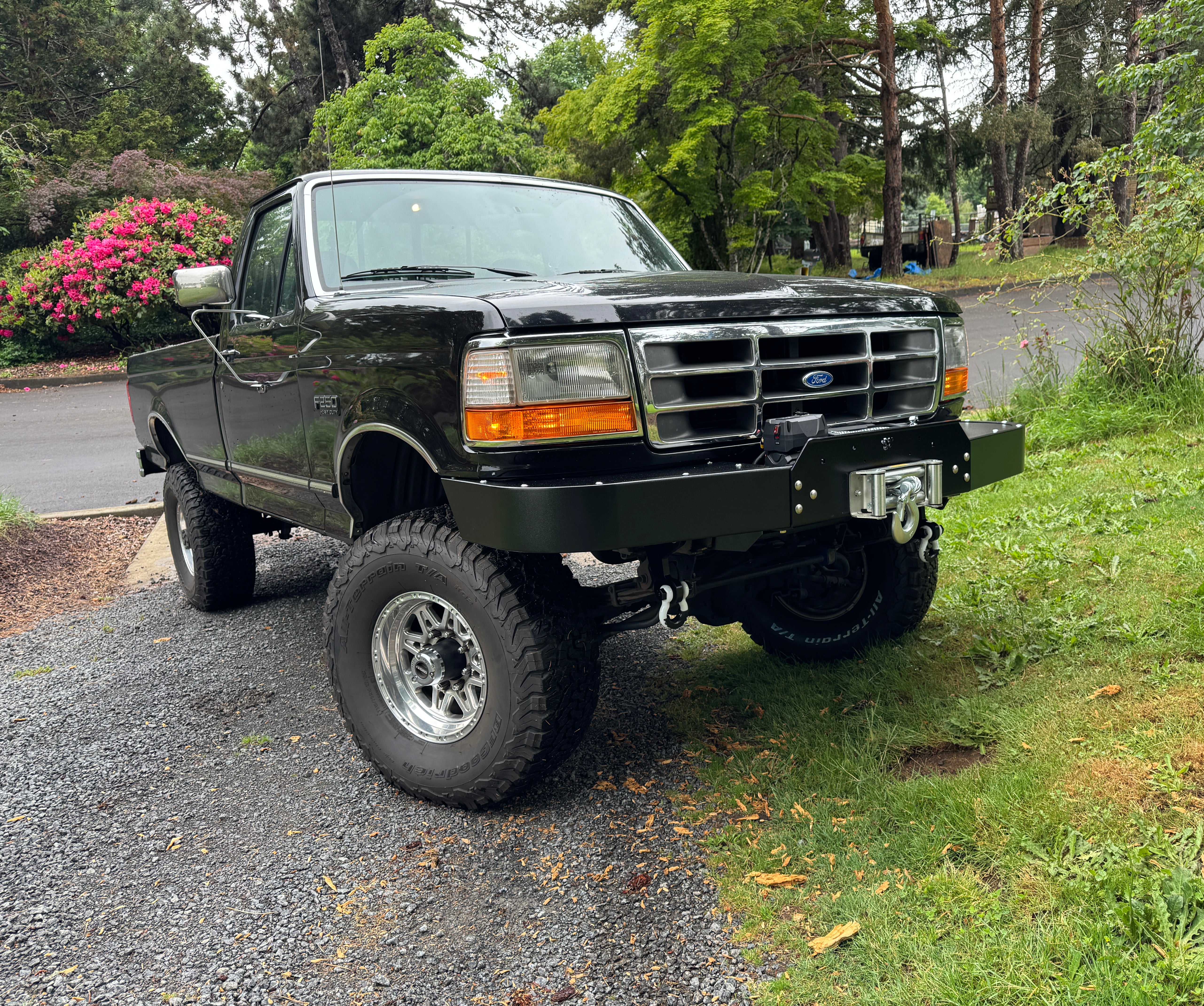 ‘GOAT' winch bumper: 87-96/97 FORD trucks