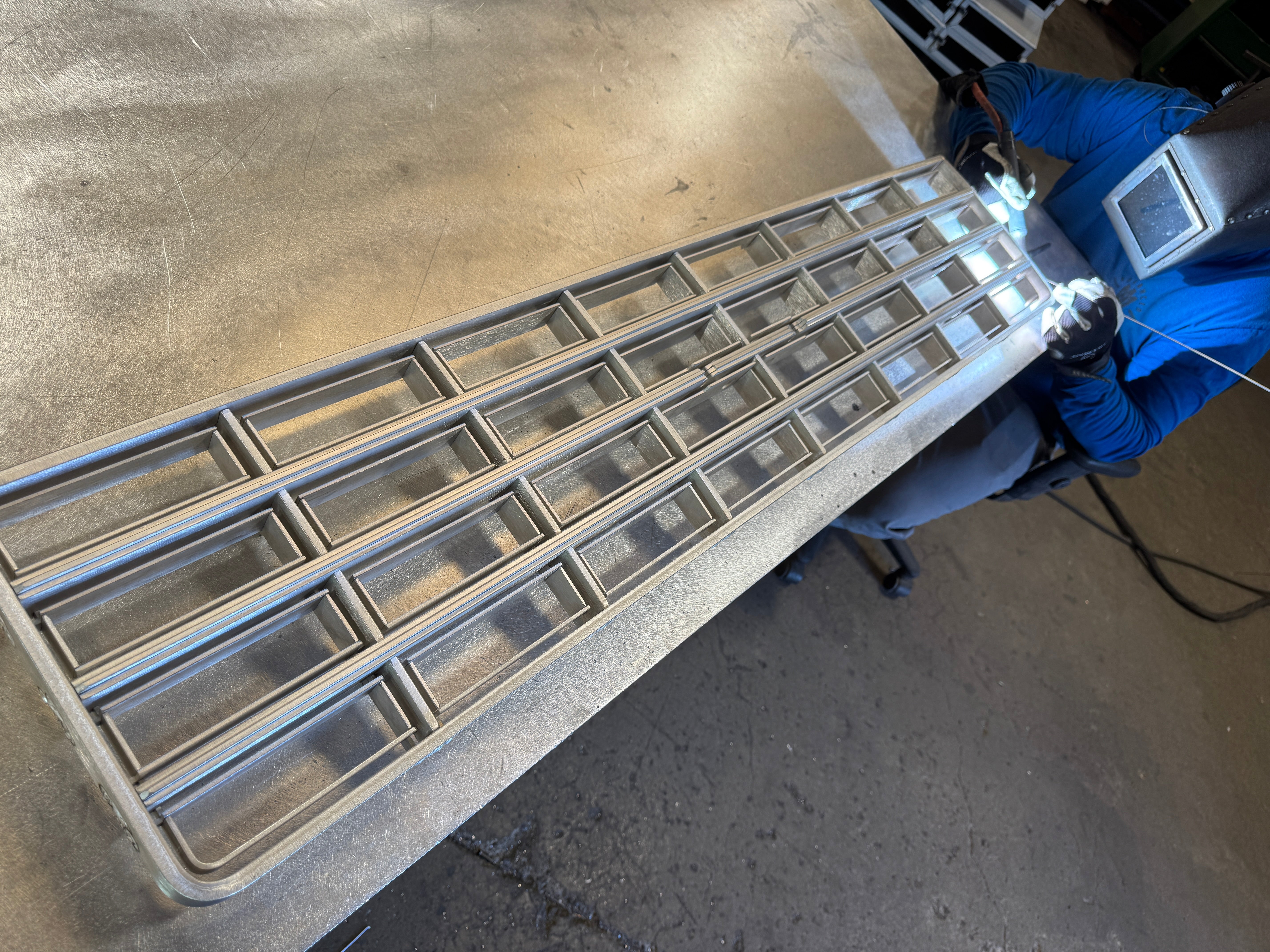 Grille AF (Aluminum Fabricated) 1975-76 Chevrolet Truck