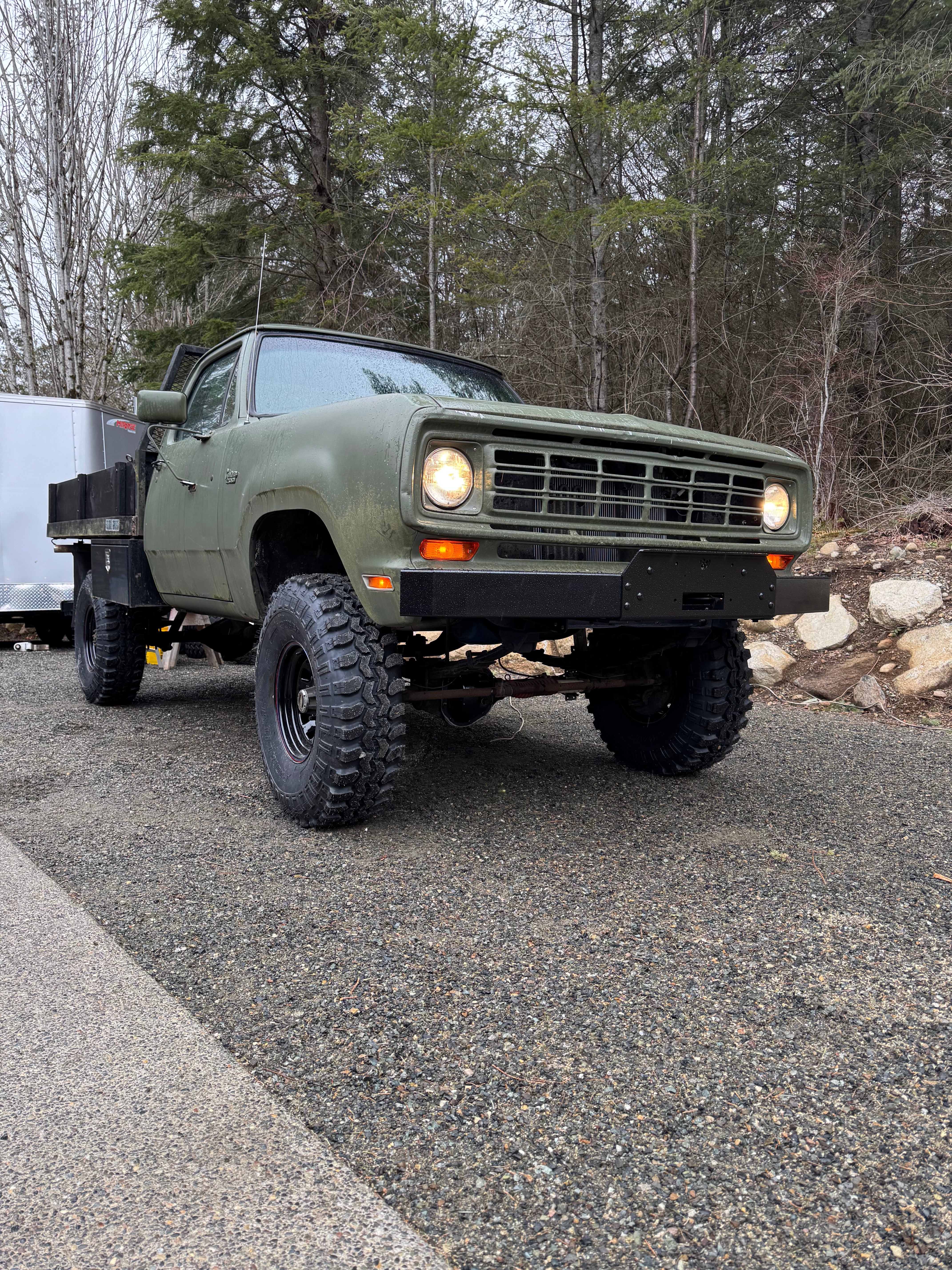 'GOAT' winch bumper - DODGE trucks