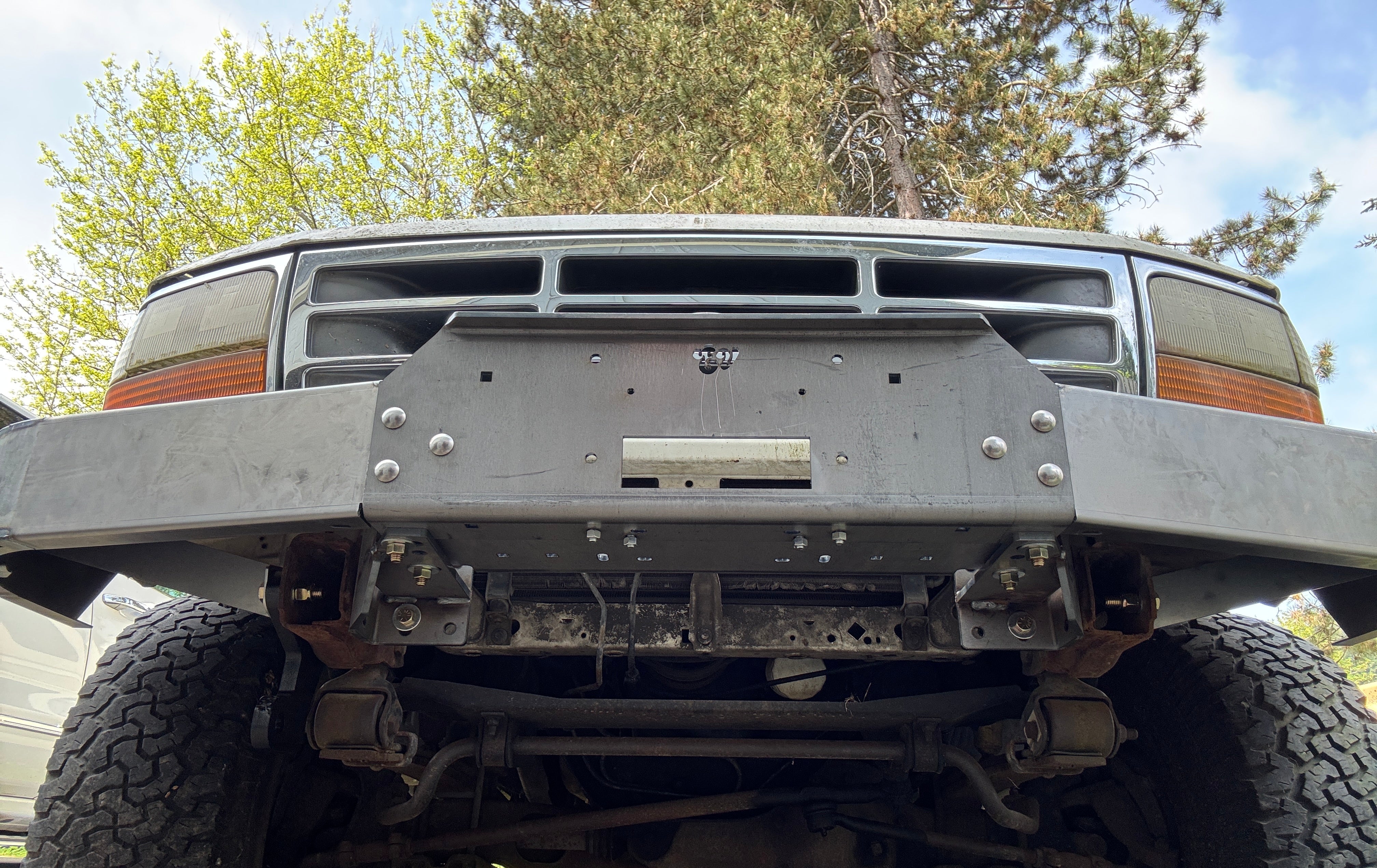 ‘GOAT' winch bumper: 87-96/97 FORD trucks