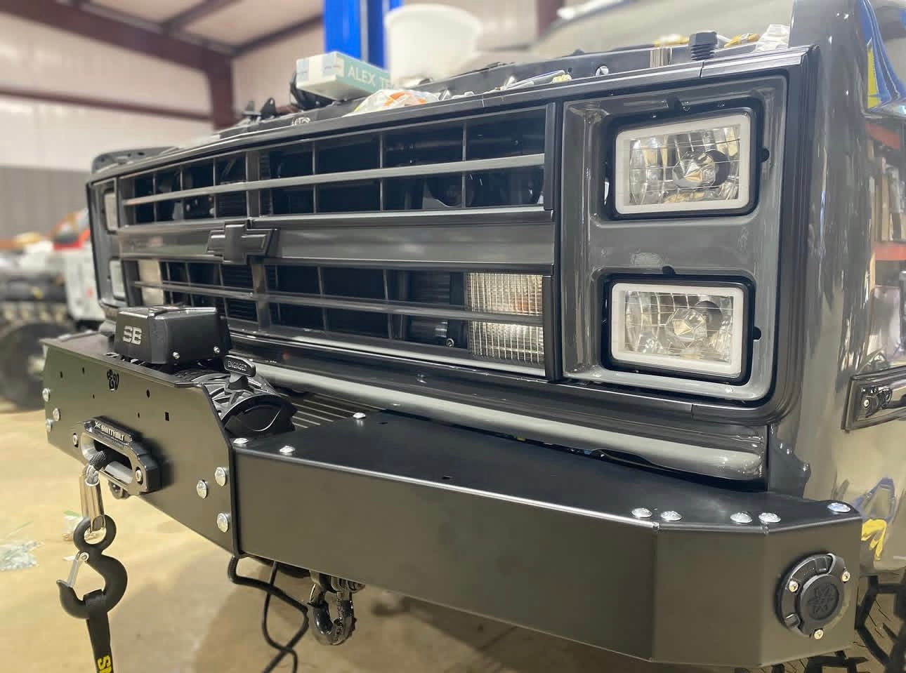 'GOAT' winch bumper - GM trucks