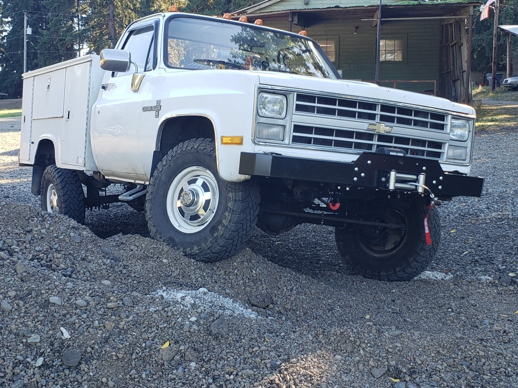 'GOAT' winch bumper - GM trucks