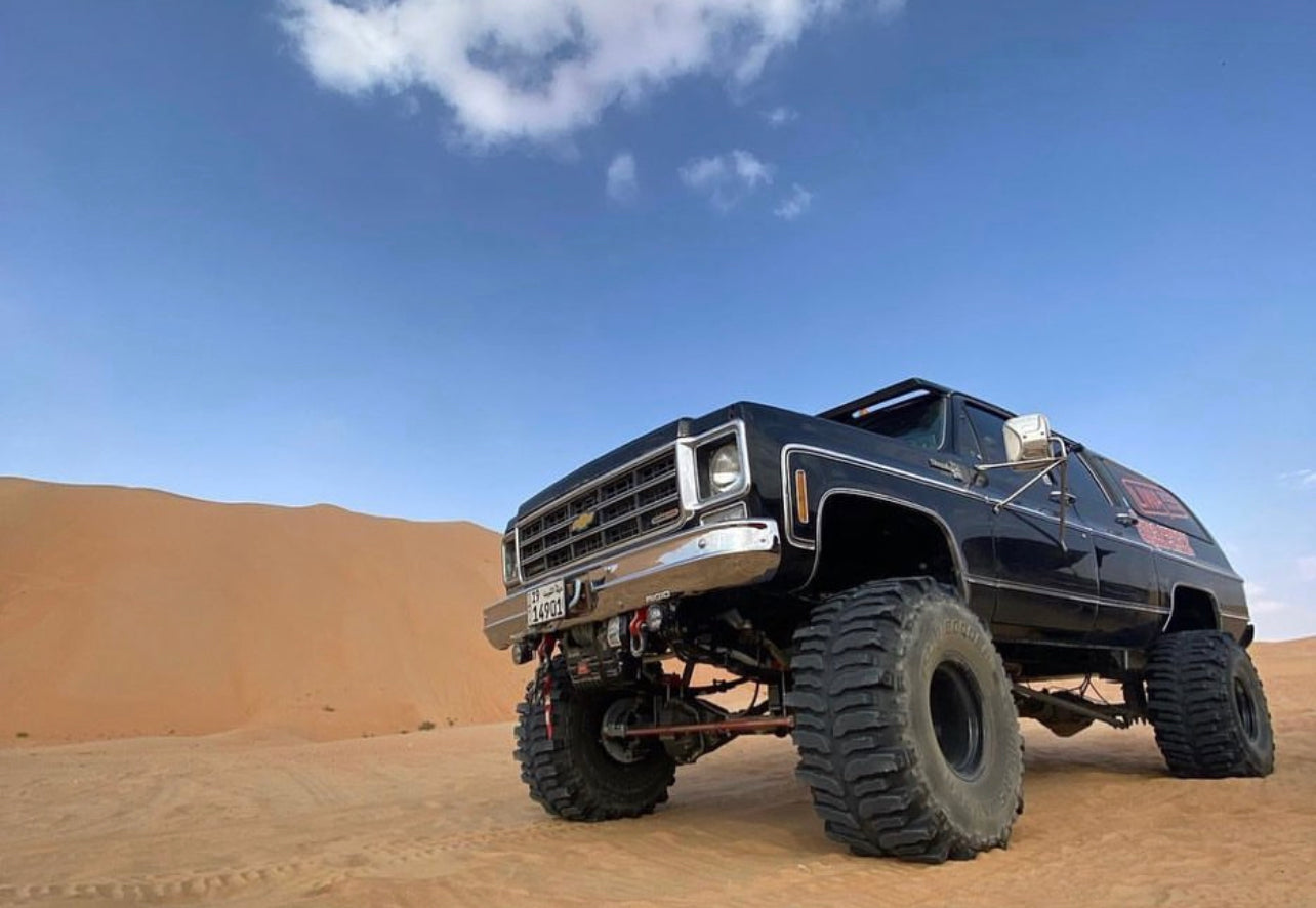 1973-80 GM truck Behind Bumper Winch Mount (BBWM) & steering box