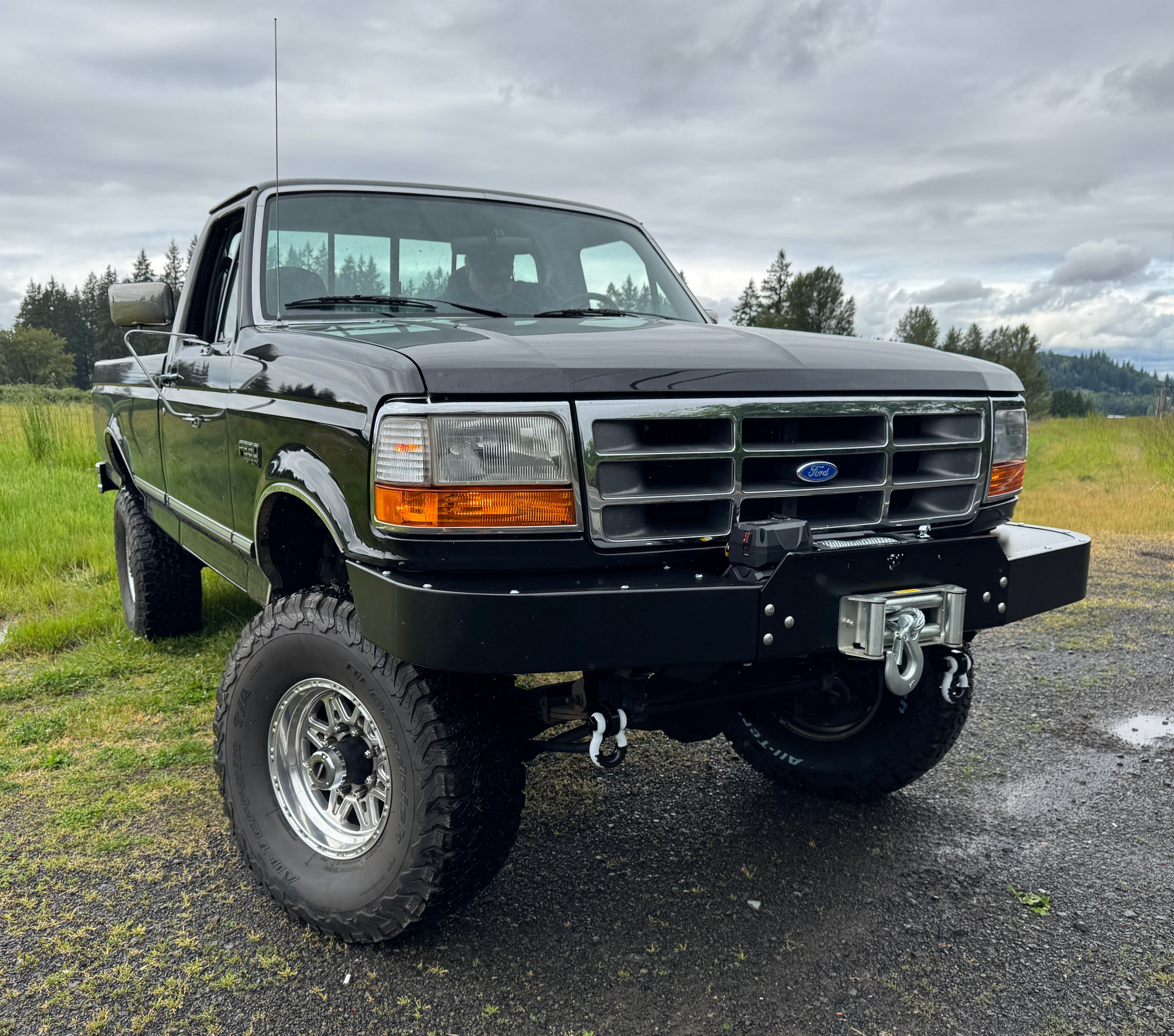 ‘GOAT' winch bumper: 87-96/97 FORD trucks