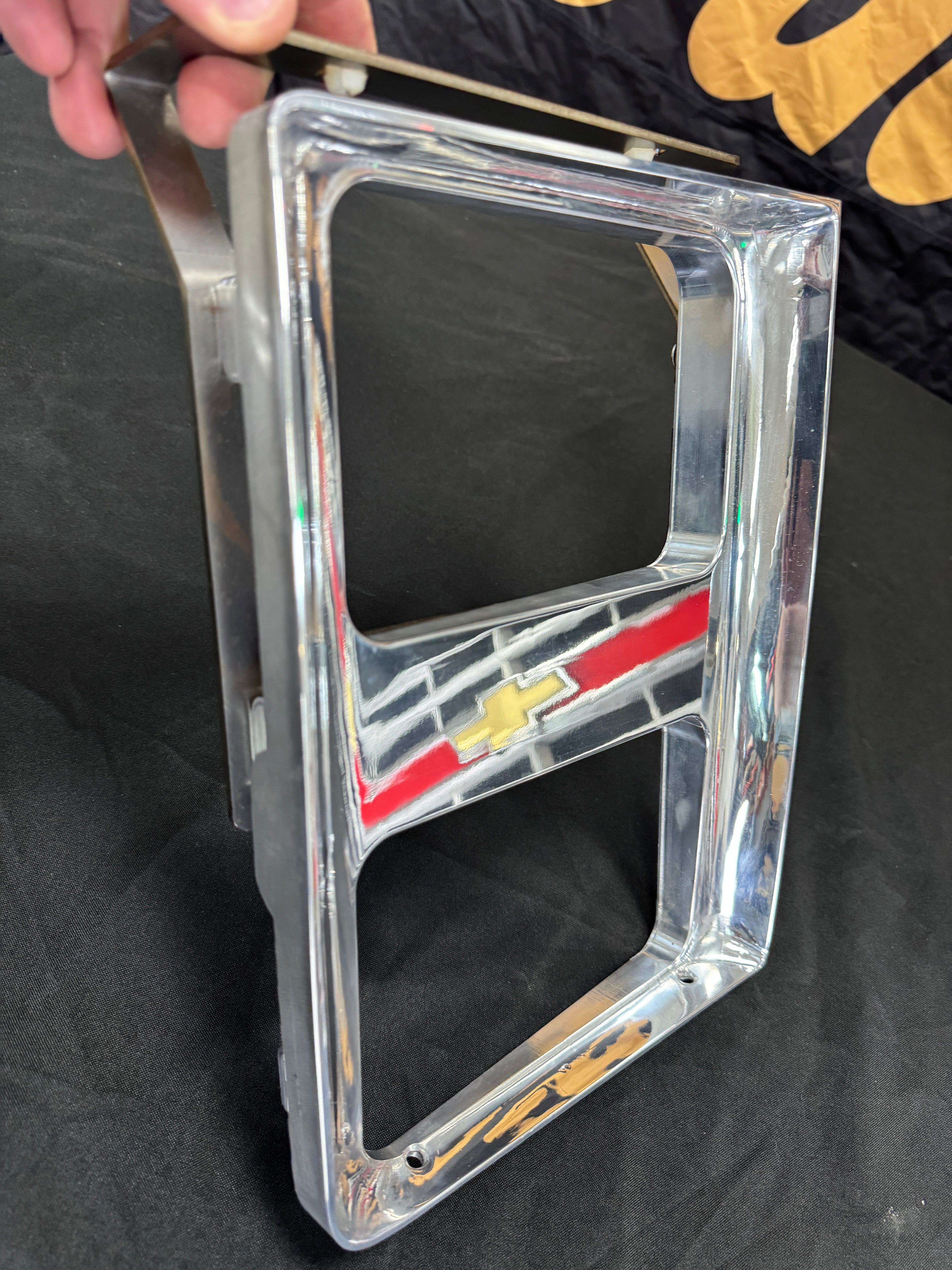 Billet Aluminum Headlight Bezels 1985-87 Chevrolet Truck