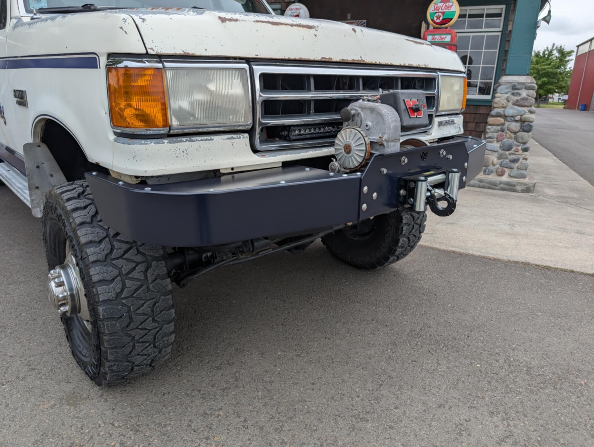 ‘GOAT' winch bumper: 87-96/97 FORD trucks