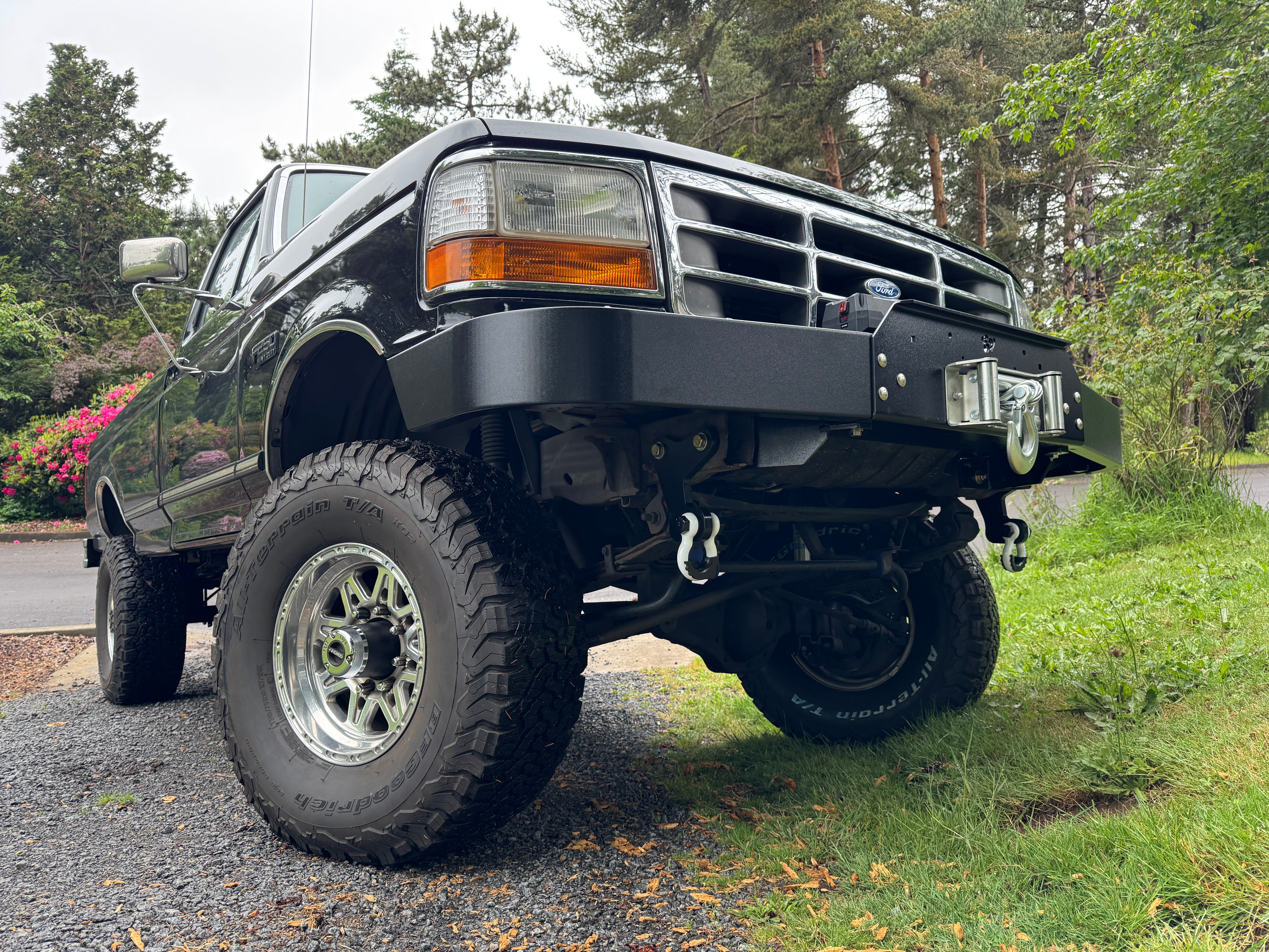 ‘GOAT' winch bumper: 87-96/97 FORD trucks