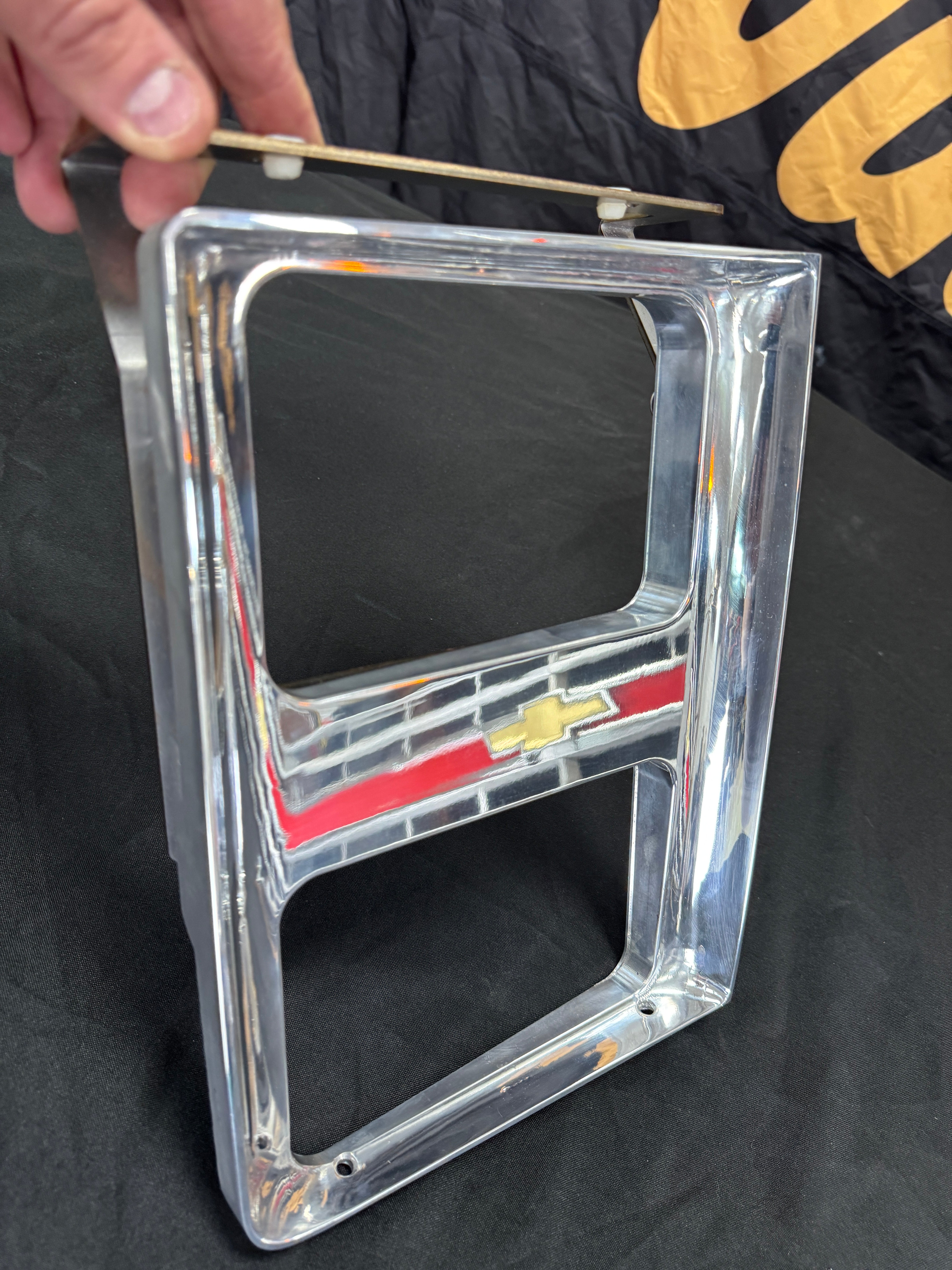 Billet Aluminum Headlight Bezels 1985-87 Chevrolet Truck