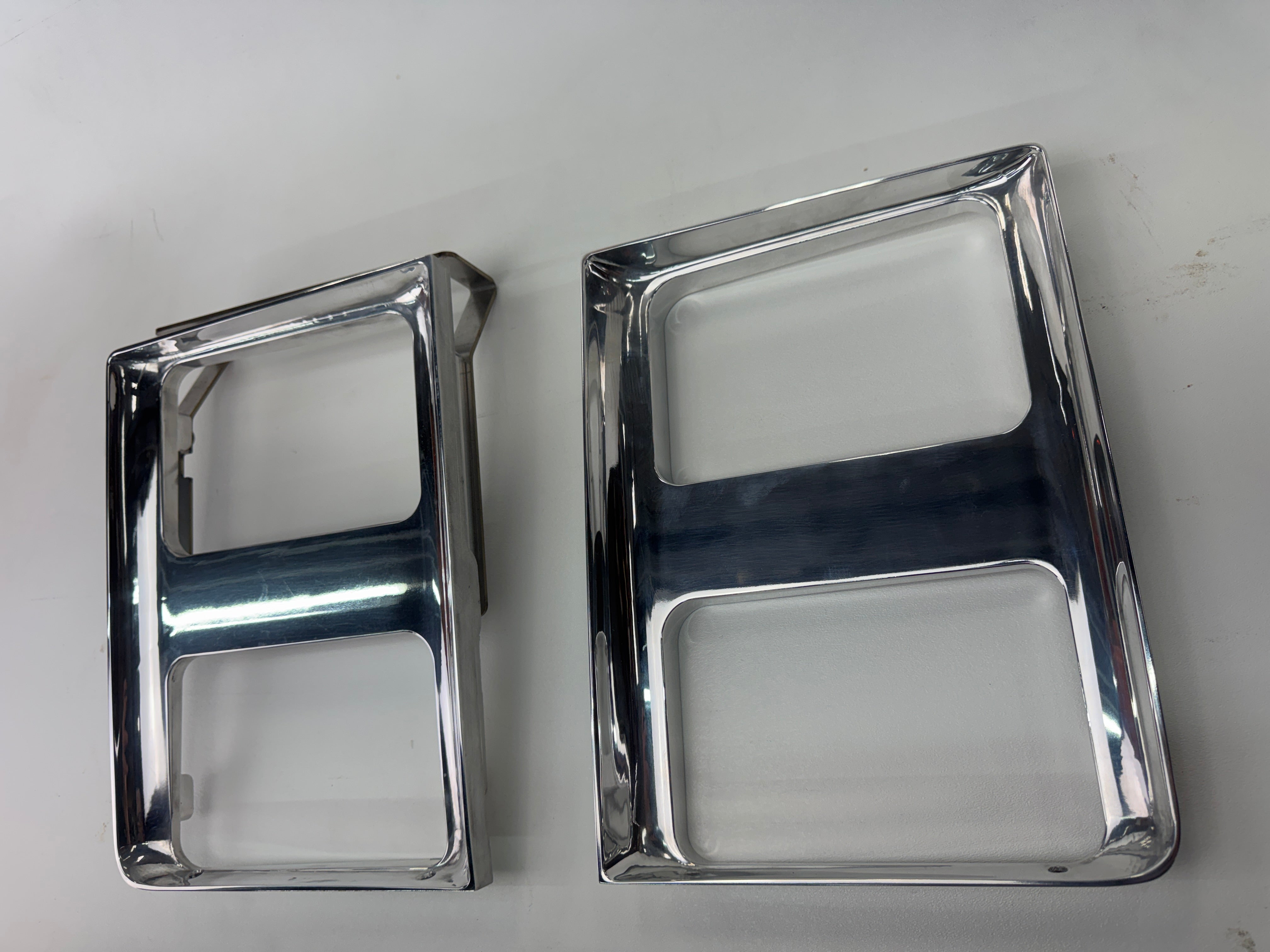 Billet Aluminum Headlight Bezels 1985-87 Chevrolet Truck