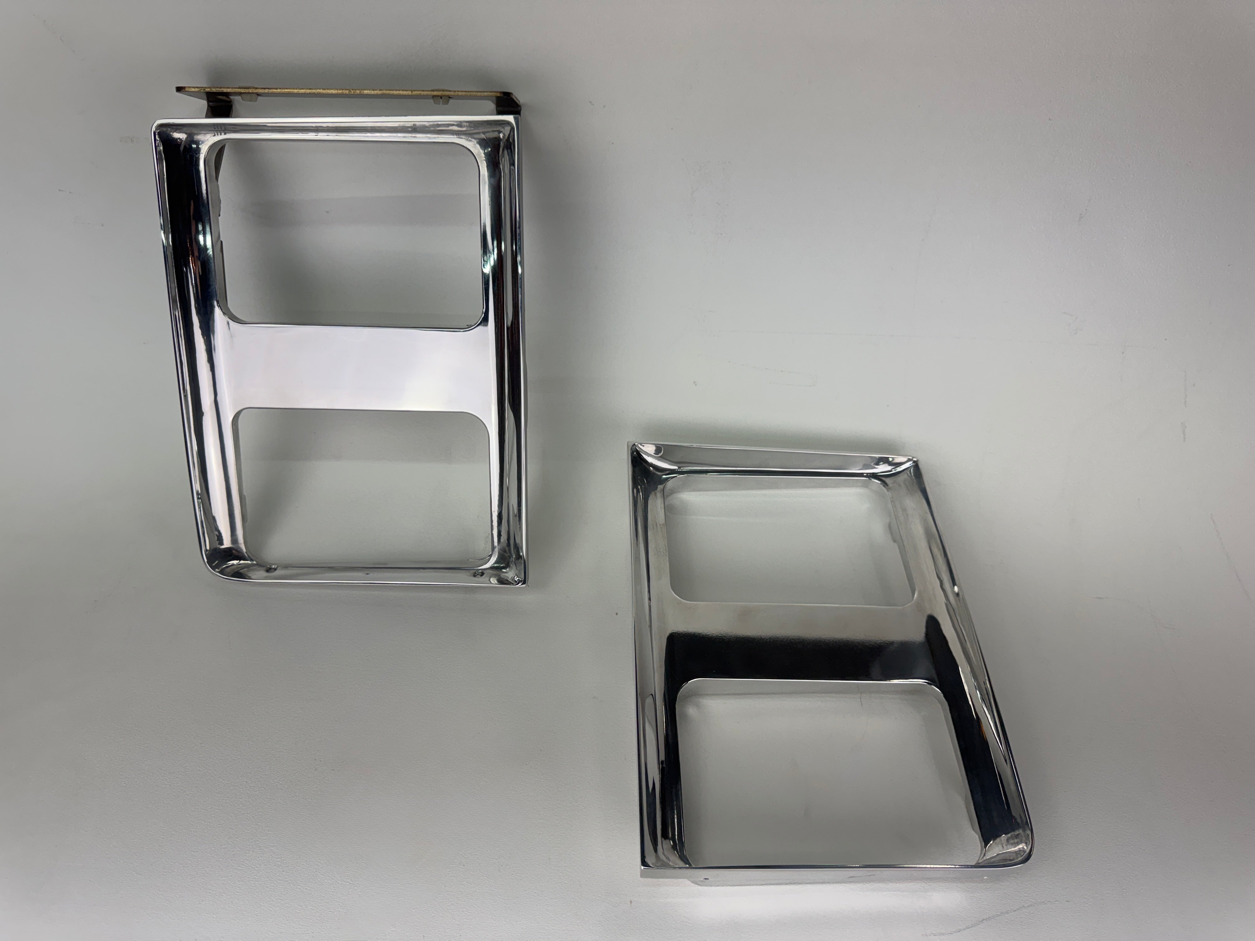 Billet Aluminum Headlight Bezels 1985-87 Chevrolet Truck