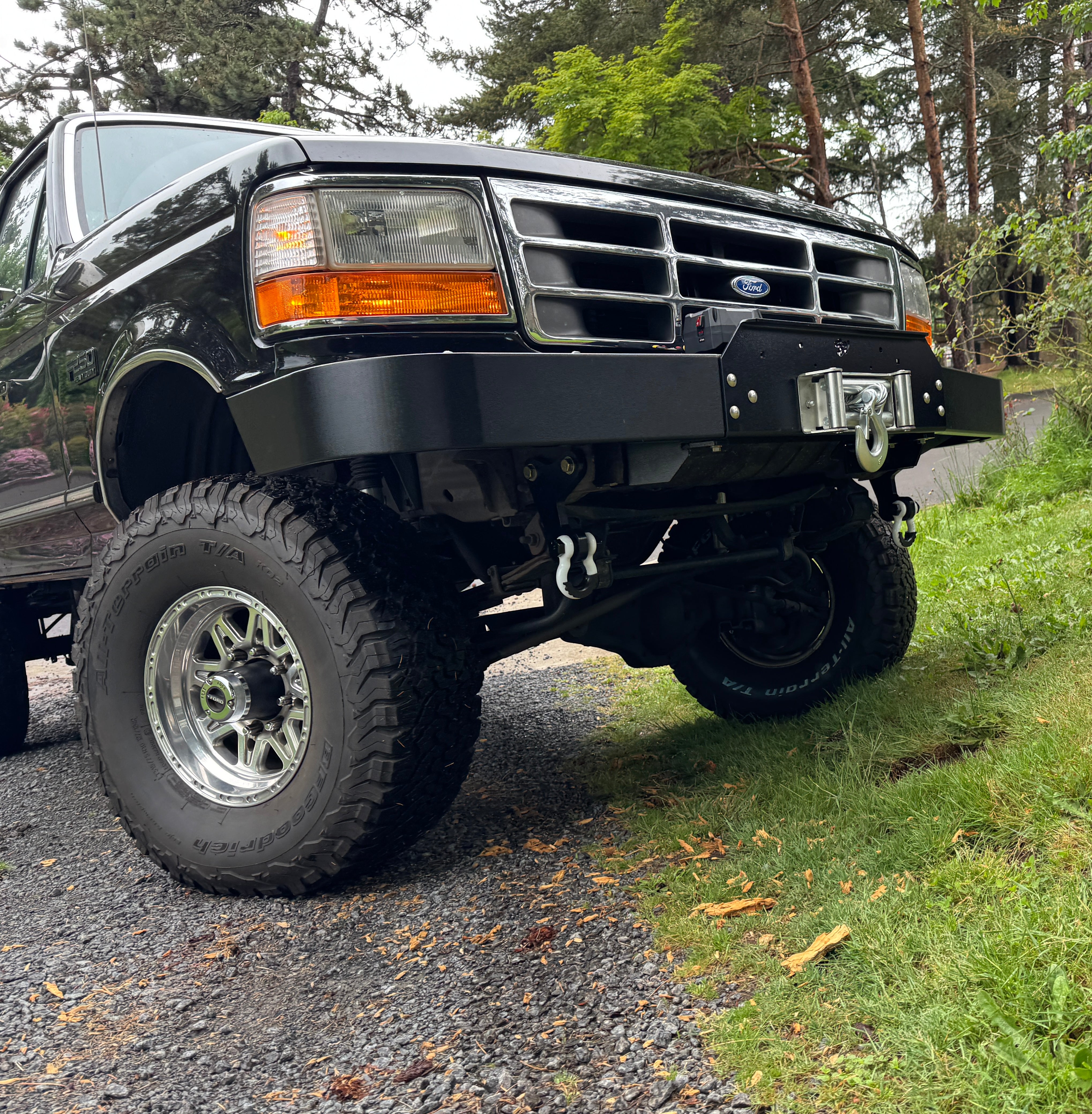 ‘GOAT' winch bumper: 87-96/97 FORD trucks
