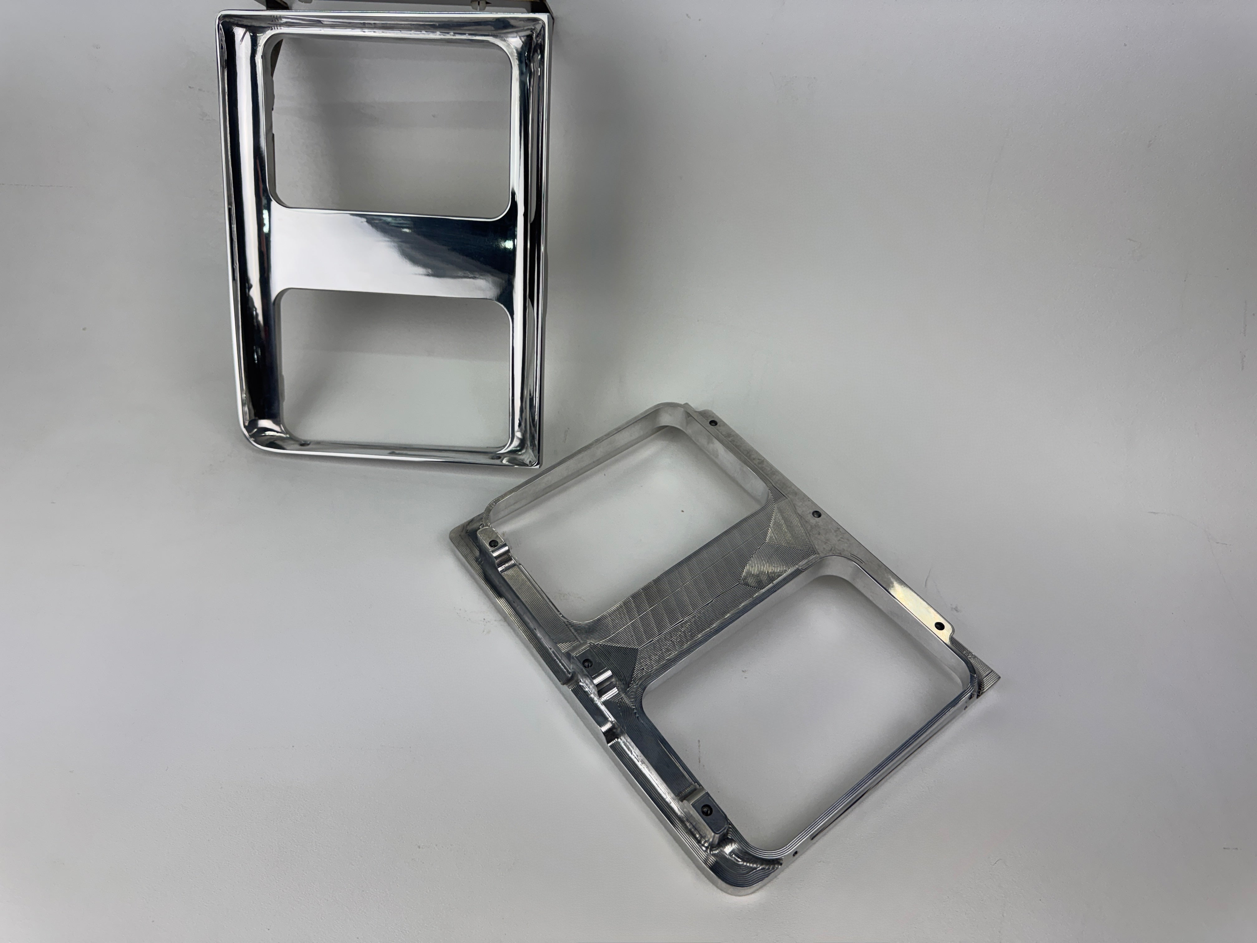 Billet Aluminum Headlight Bezels 1985-87 Chevrolet Truck