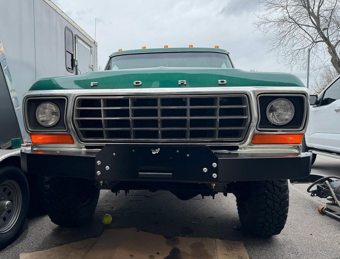 'GOAT' winch bumper - FORD trucks