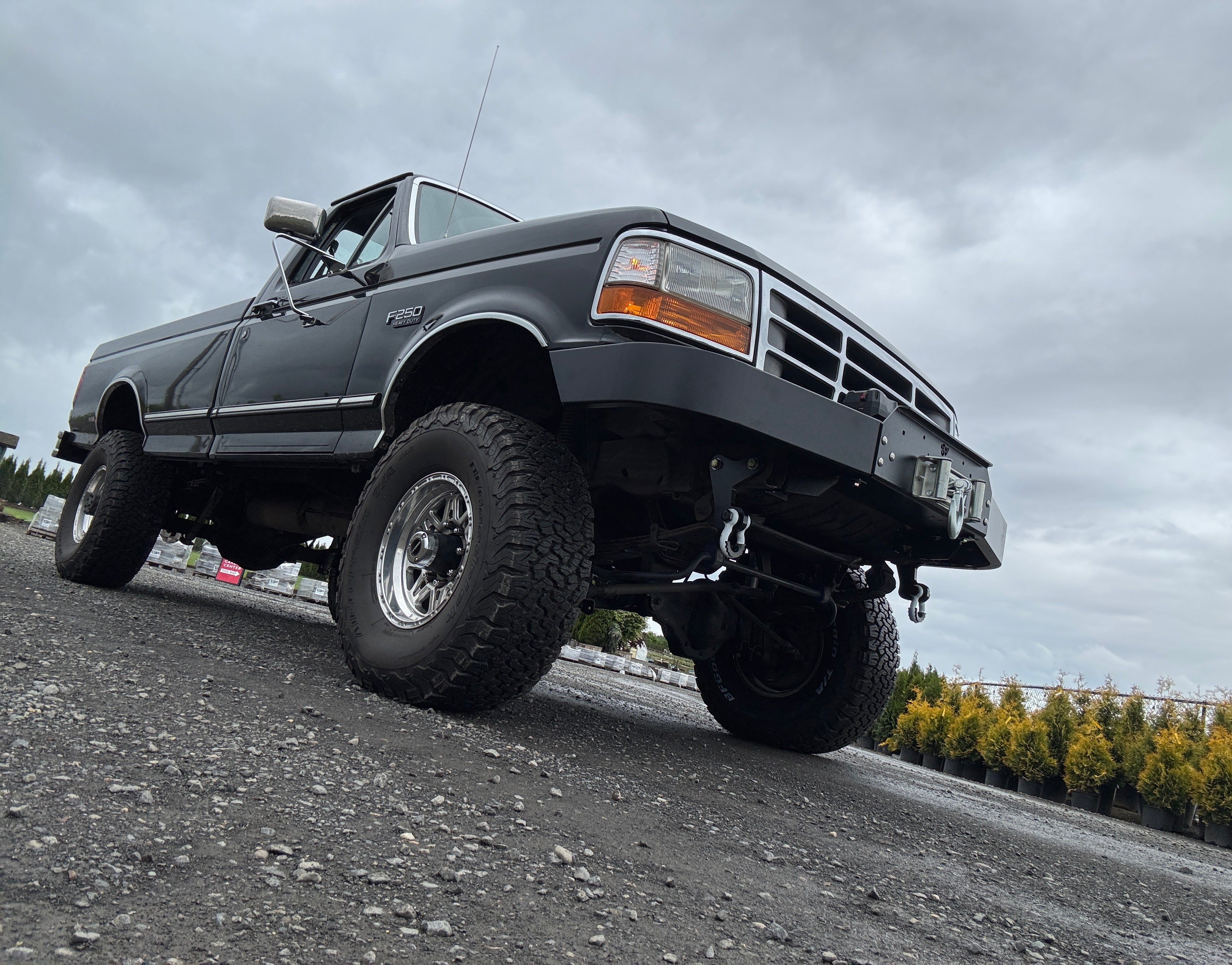 ‘GOAT' winch bumper: 87-96/97 FORD trucks