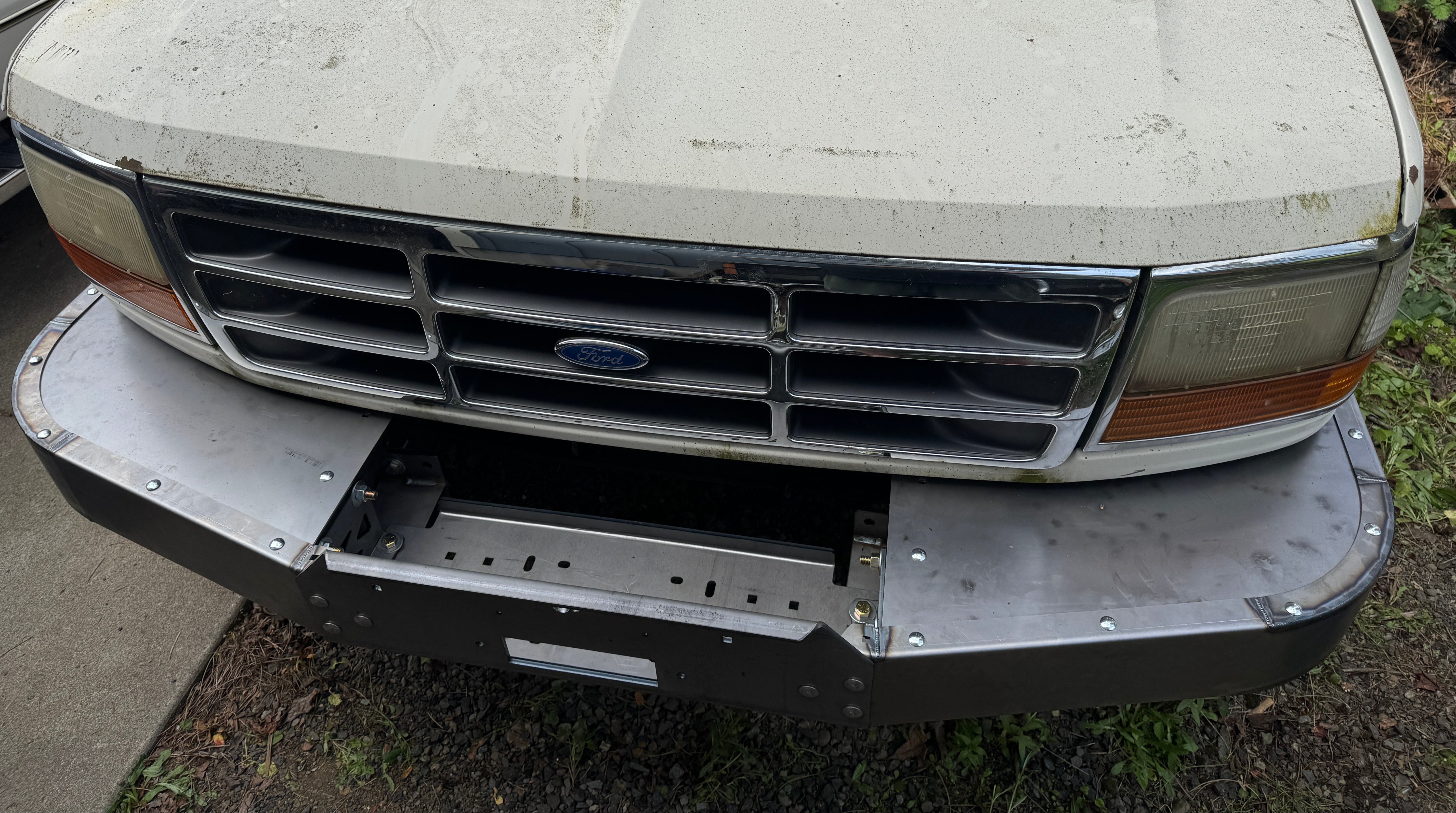 ‘GOAT' winch bumper: 87-96/97 FORD trucks