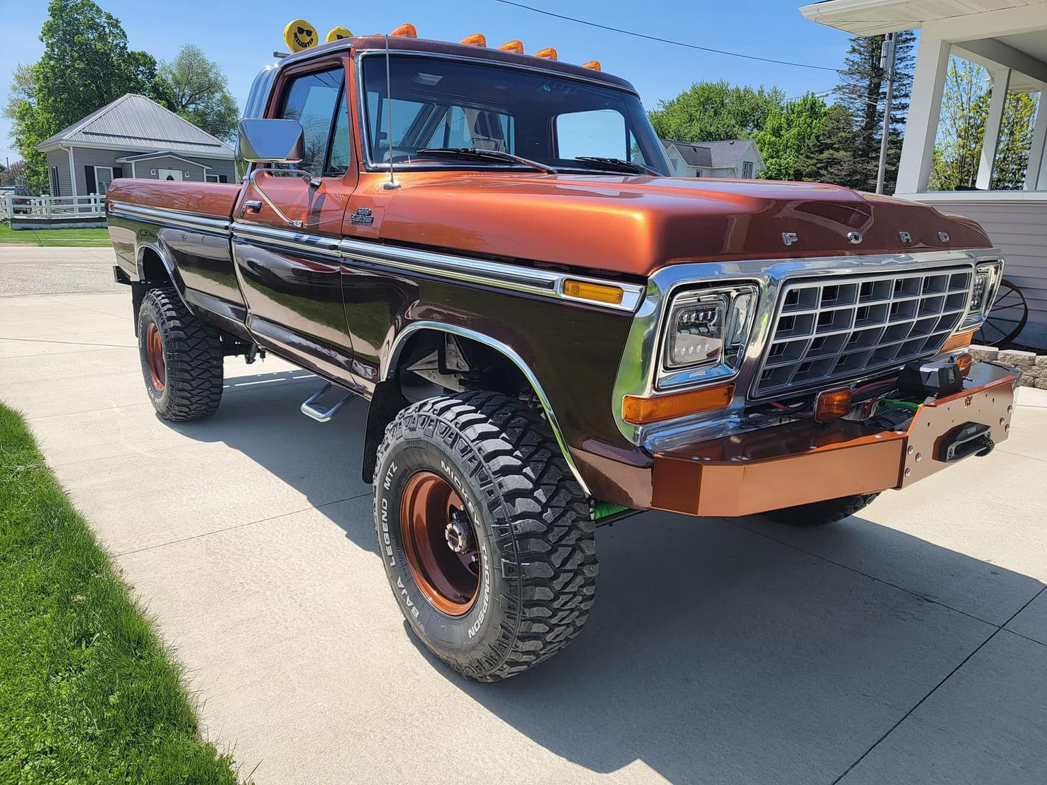 'GOAT' winch bumper - FORD trucks