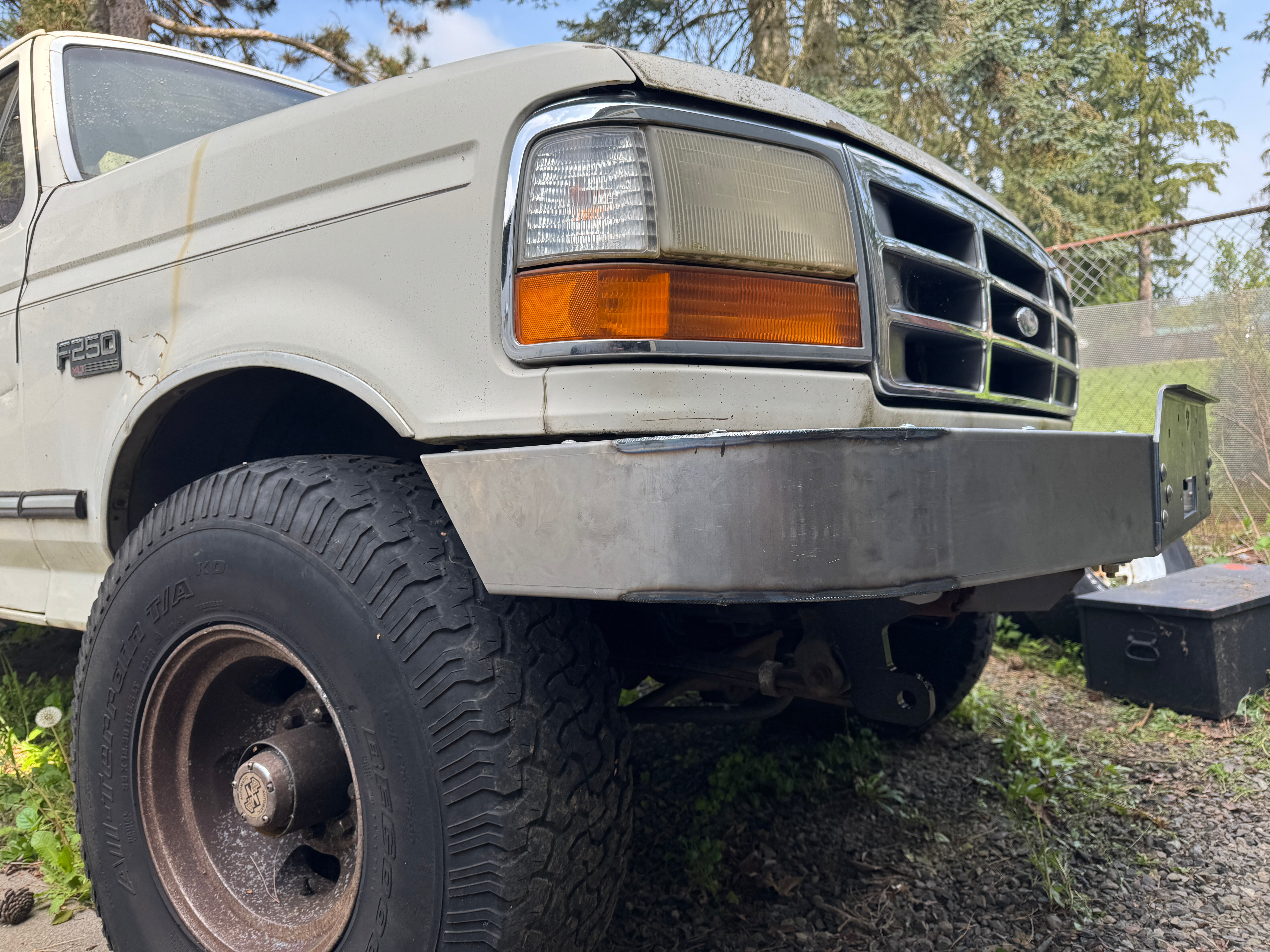 ‘GOAT' winch bumper: 87-96/97 FORD trucks