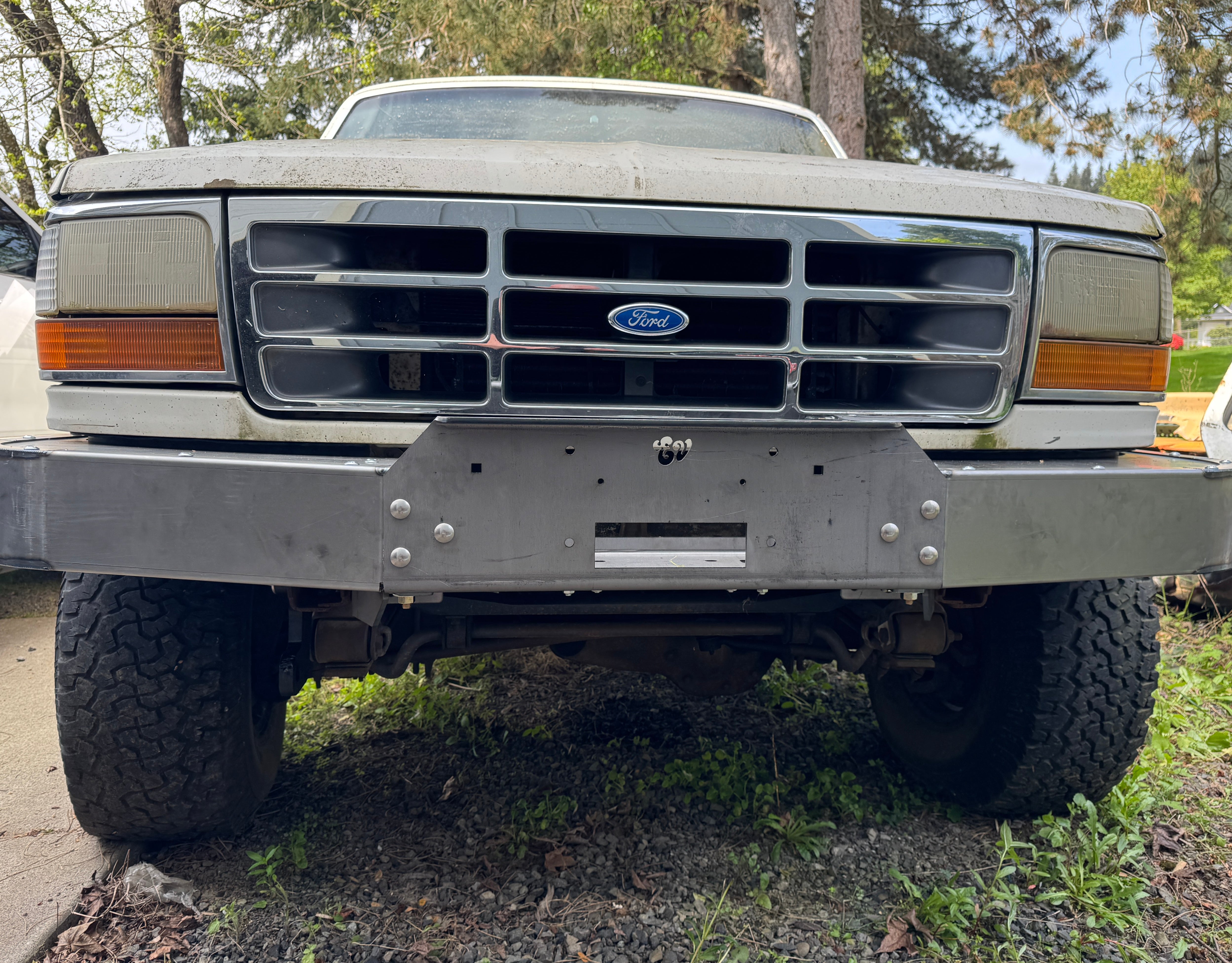 ‘GOAT' winch bumper: 87-96/97 FORD trucks