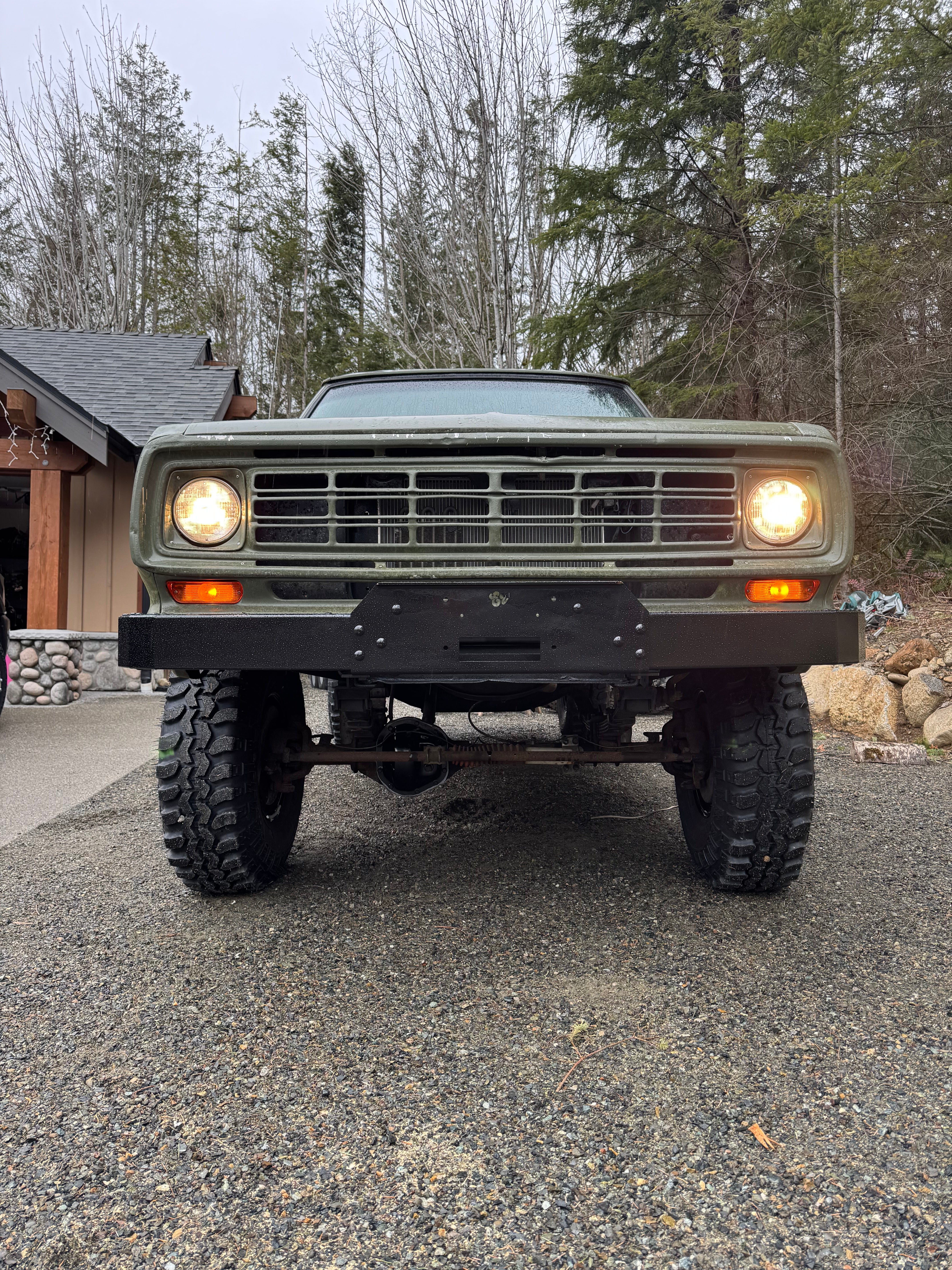 'GOAT' winch bumper - DODGE trucks