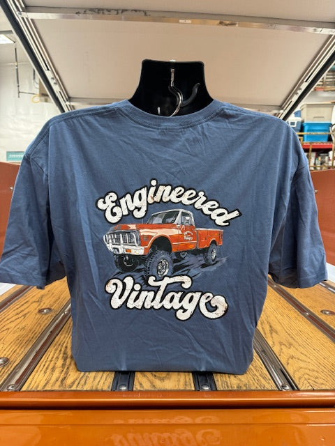 Engineered Vintage Beer Bottle Bronze Shirt