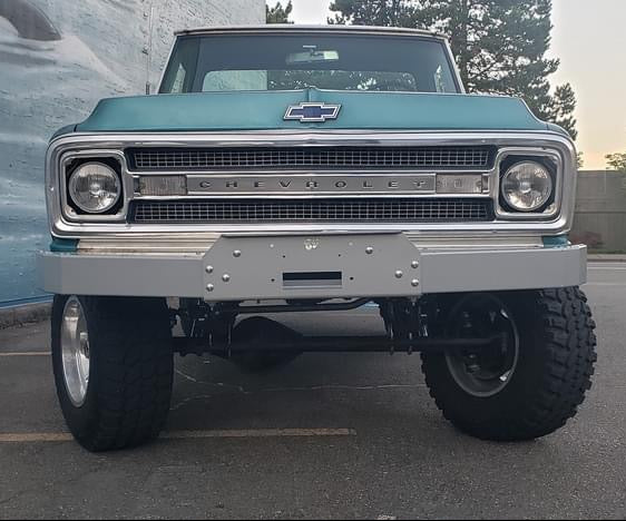 'GOAT' winch bumper - GM trucks