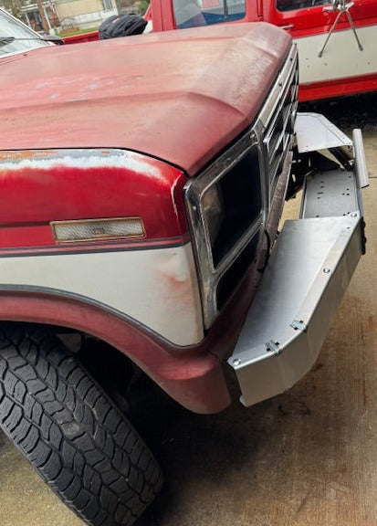 The 'GOAT' winch bumper | Engineered Vintage | Custom Winch Mounts & Recovery For Classic Trucks