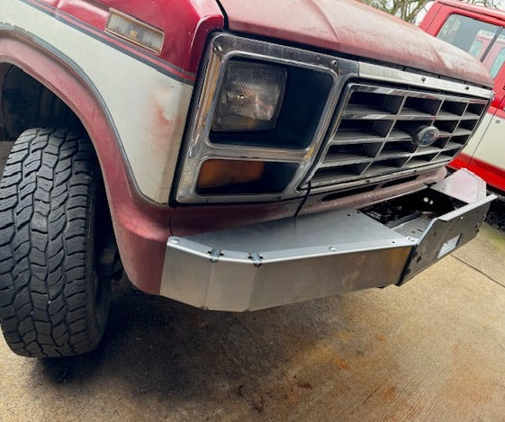 The 'GOAT' winch bumper | Engineered Vintage | Custom Winch Mounts & Recovery For Classic Trucks