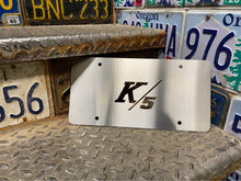 Load image into Gallery viewer, 1969-1972 Brushed Stainless K5 License Plate
