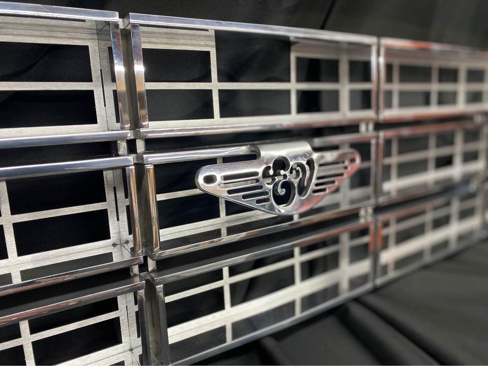 Grille AF (Aluminum Fabricated) 1977-79 Chevrolet Truck | Engineered Vintage | Custom Grilles for Classic Trucks