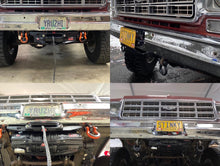 Load image into Gallery viewer, License Plate Flip (compatible with BBWM &amp; &#39;GOAT&#39; bumper winch mounts)
