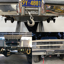 Load image into Gallery viewer, 1981-87 GM truck (&amp; 1981-91 K5 Blazer, Suburban, Crew, CUCV) Behind Bumper Winch Mount (BBWM) &amp; steering box reinforce kit
