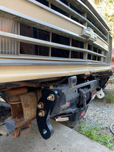 Load image into Gallery viewer, 1981-87 GM truck (&amp; 1981-91 K5 Blazer, Suburban, Crew, CUCV) Behind Bumper Winch Mount (BBWM) &amp; steering box reinforce kit

